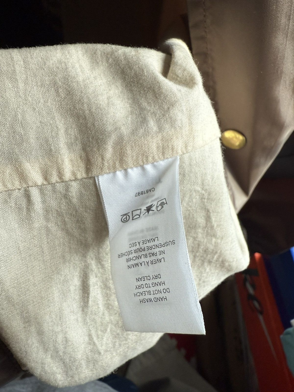 JJJJound JJJJound coaches jacke brown size XL Size US XL / EU 56 / 4 - 6 Thumbnail