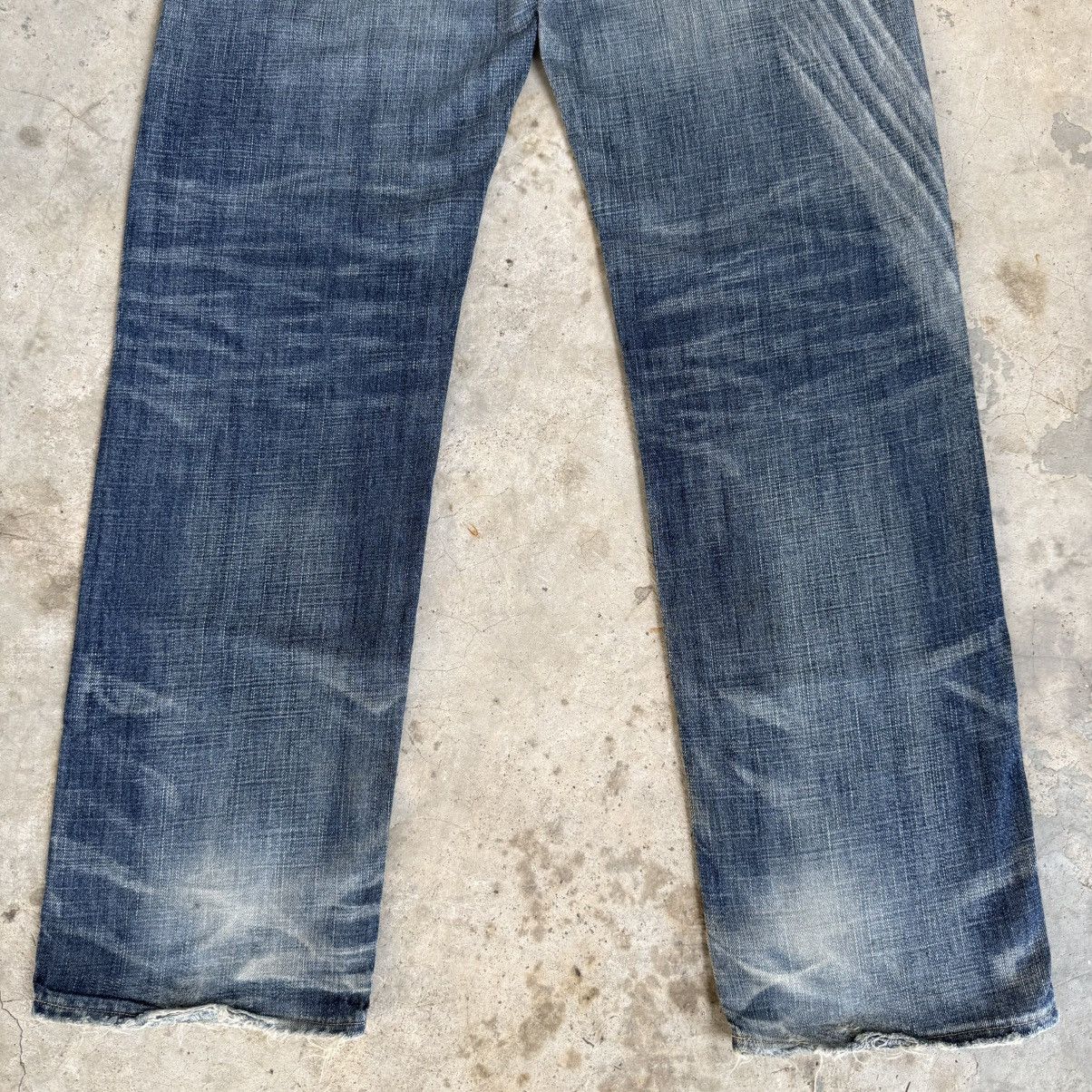 Levi's Vintage Clothing Vintage Levi's 553 Faded StoneWash Denim Jean Pants W33x34.5 Size US 33 - 11 Thumbnail