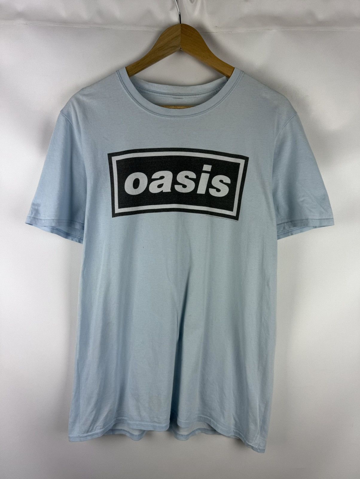 Band Tees Oasis Men’s Graphic Print Short Sleeve Band T Shirt Tee Size US M / EU 48-50 / 2 - 1 Thumbnail