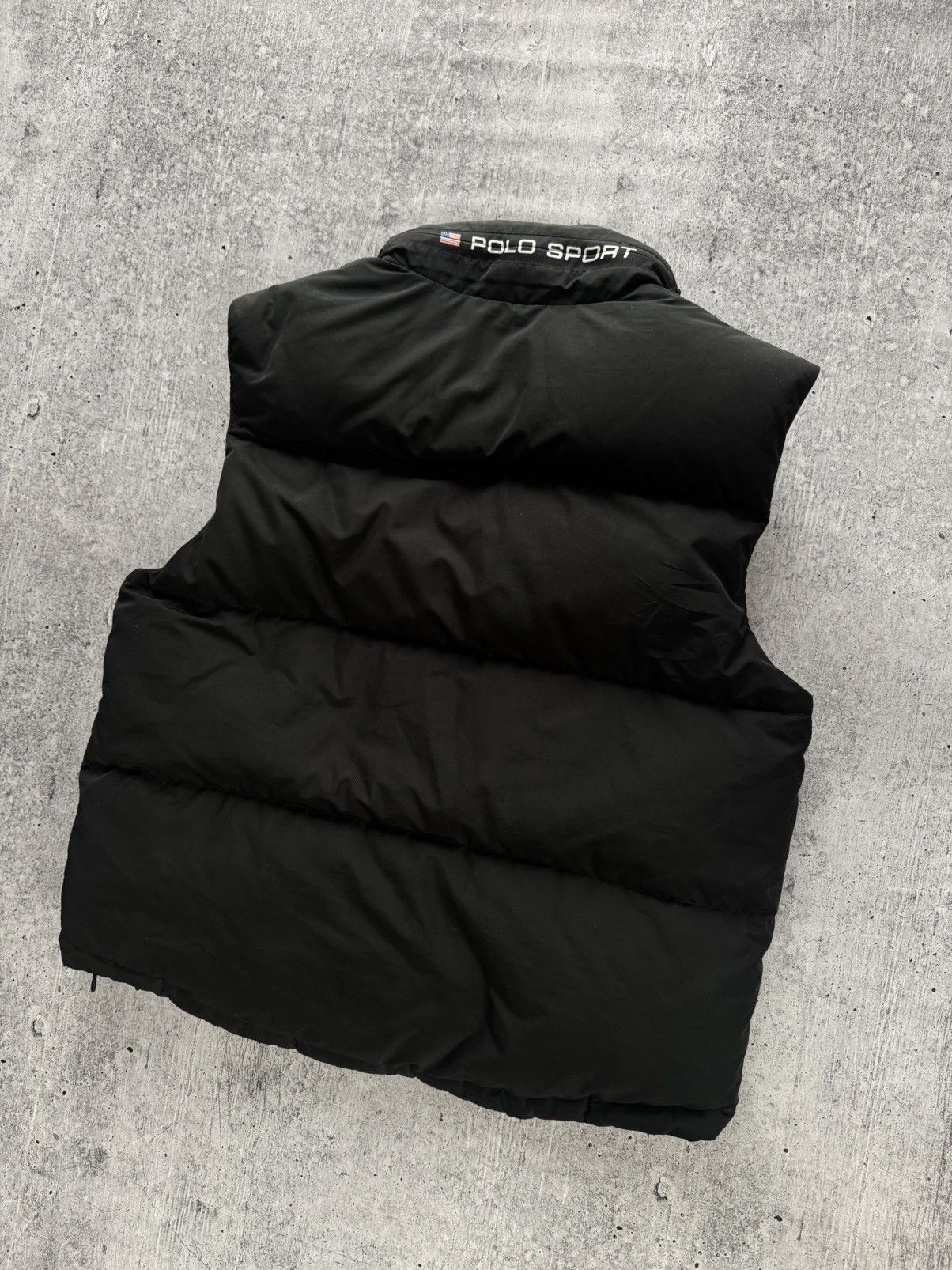 Polo Ralph Lauren Vintage Polo Ralph Lauren Sport Down Vest Black Size L Size US L / EU 52-54 / 3 - 8 Thumbnail