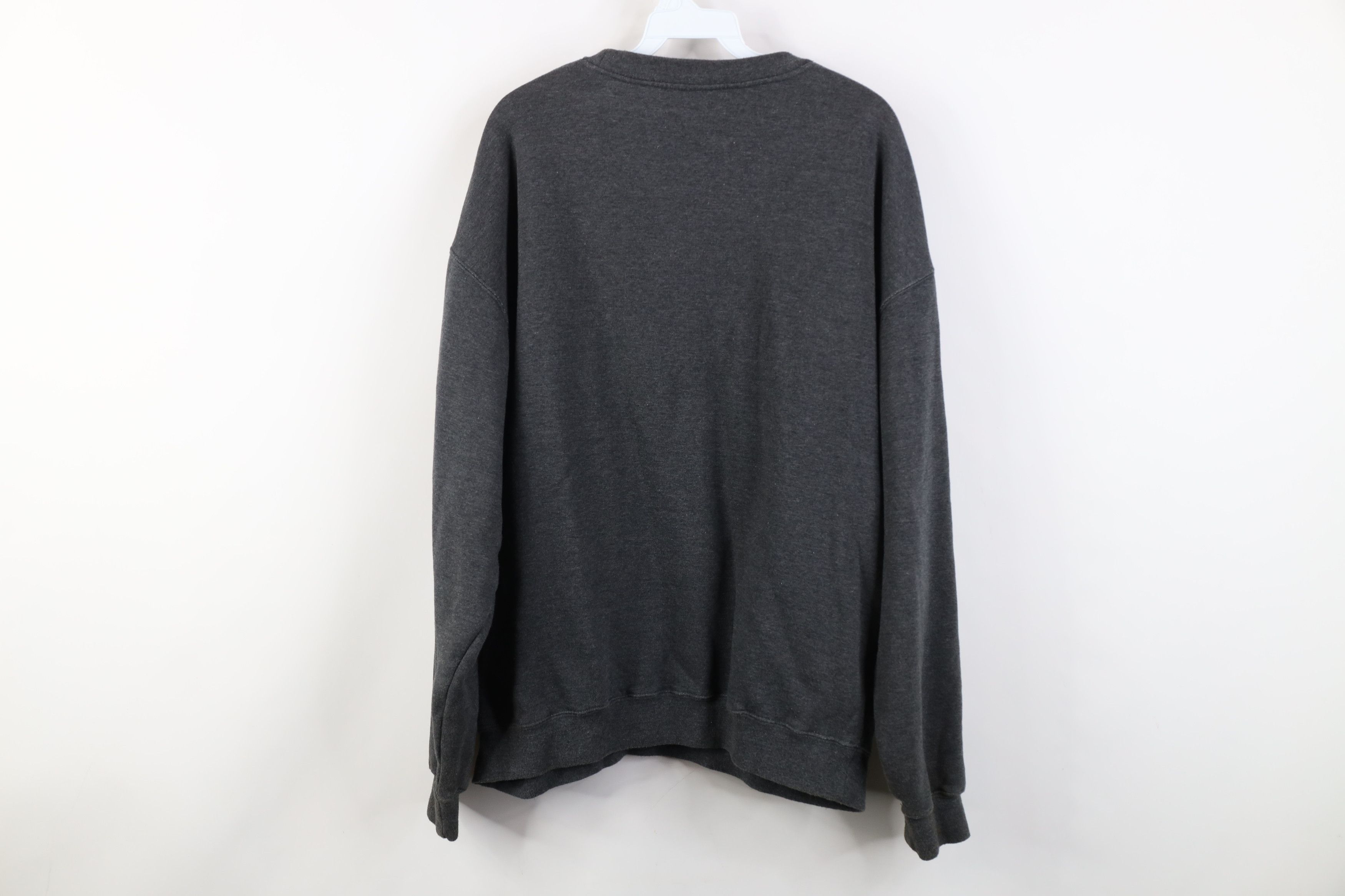 Vintage Vintage 90s Y2K Streetwear Blank Crewneck Sweatshirt Gray Size US XL / EU 56 / 4 - 12 Thumbnail