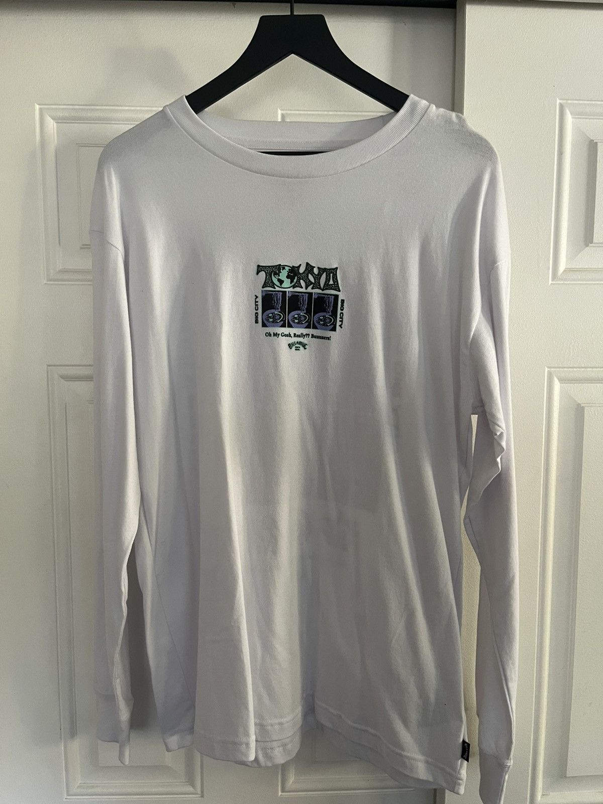 Billabong Billabong Japan Exclusive Tokyo Godzilla Longsleeve Size US M / EU 48-50 / 2 - 2 Thumbnail