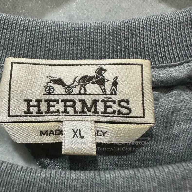Hermes Hermes reflective stripe short sleeve sweater Size XL / US 12-14 / IT 48-50 - 4 Thumbnail