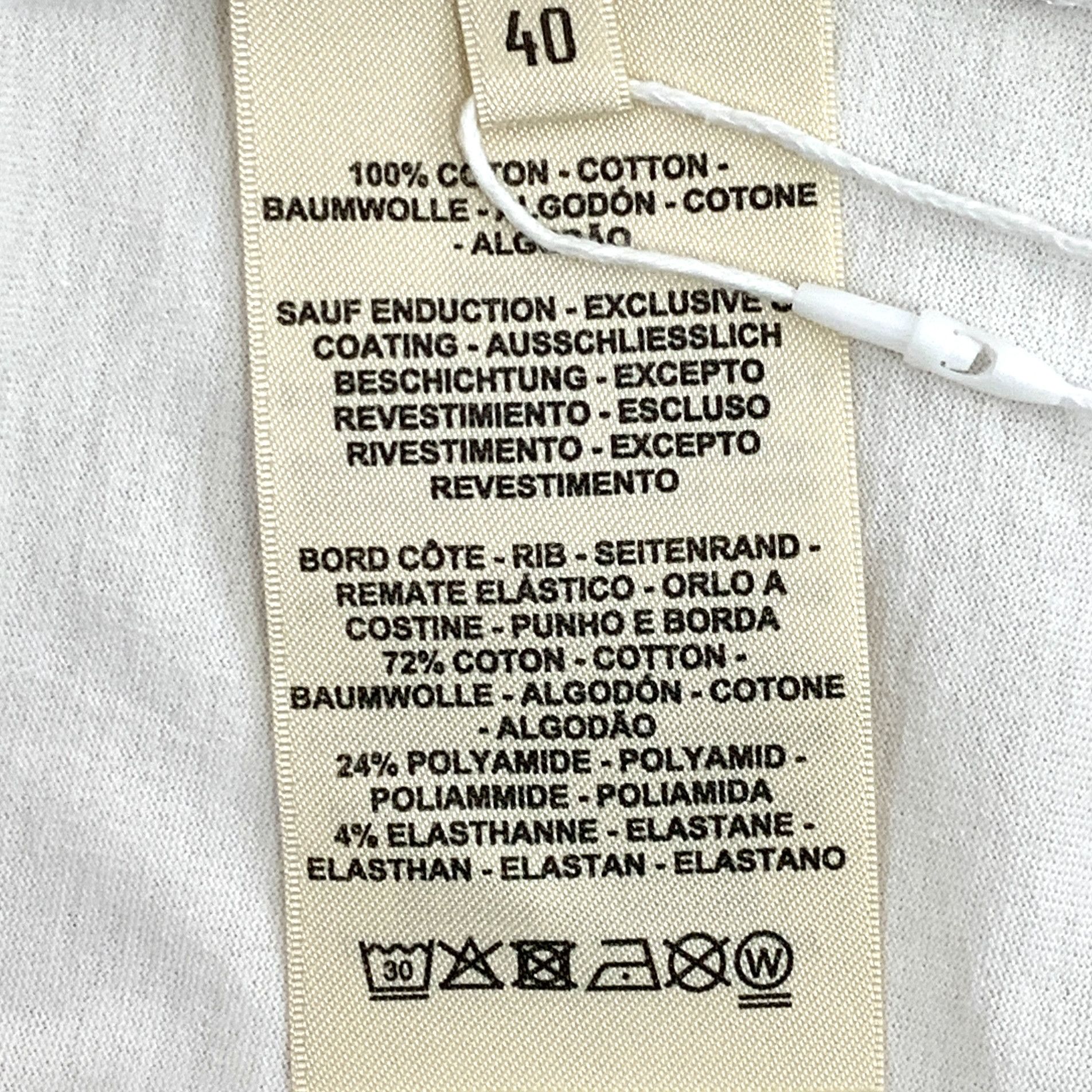 Hermes Hermes Lock Print T-Shirt White (40) Size US XXS / EU 40 - 7 Thumbnail