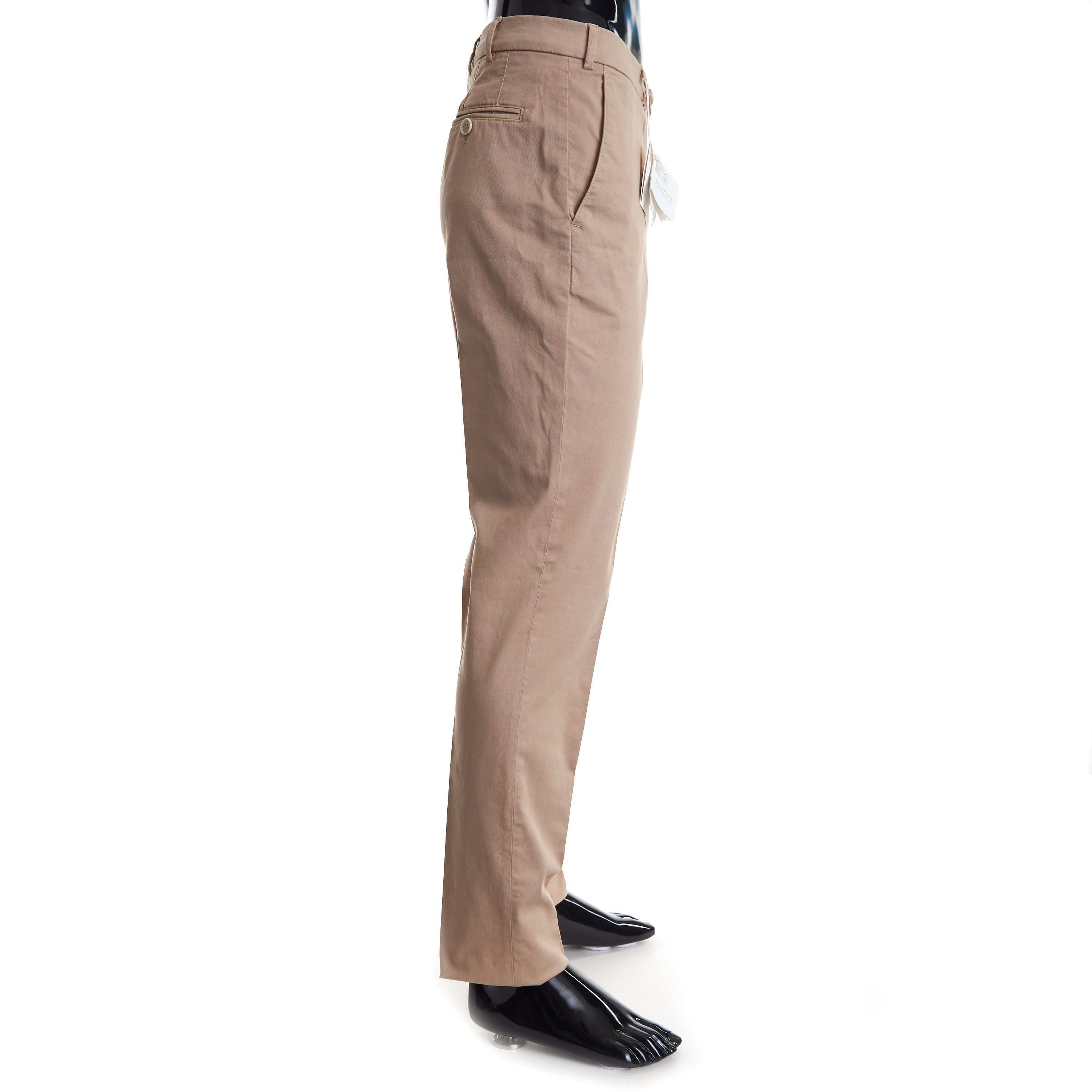 Brunello Cucinelli Havana Brown Italian Fit Trousers Size US 38 / EU 54 - 6 Thumbnail