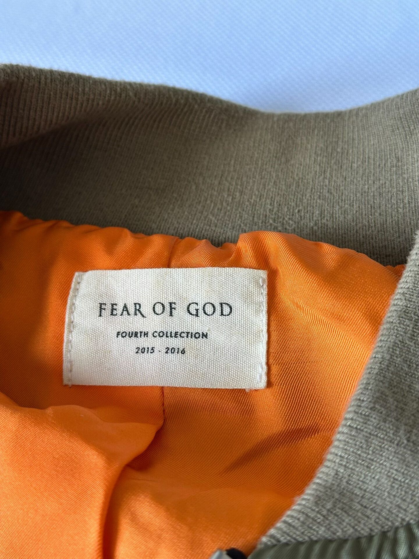 Fear of God Fear of God Fourth MA-1 er Jacket Size US XL / EU 56 / 4 - 8 Thumbnail