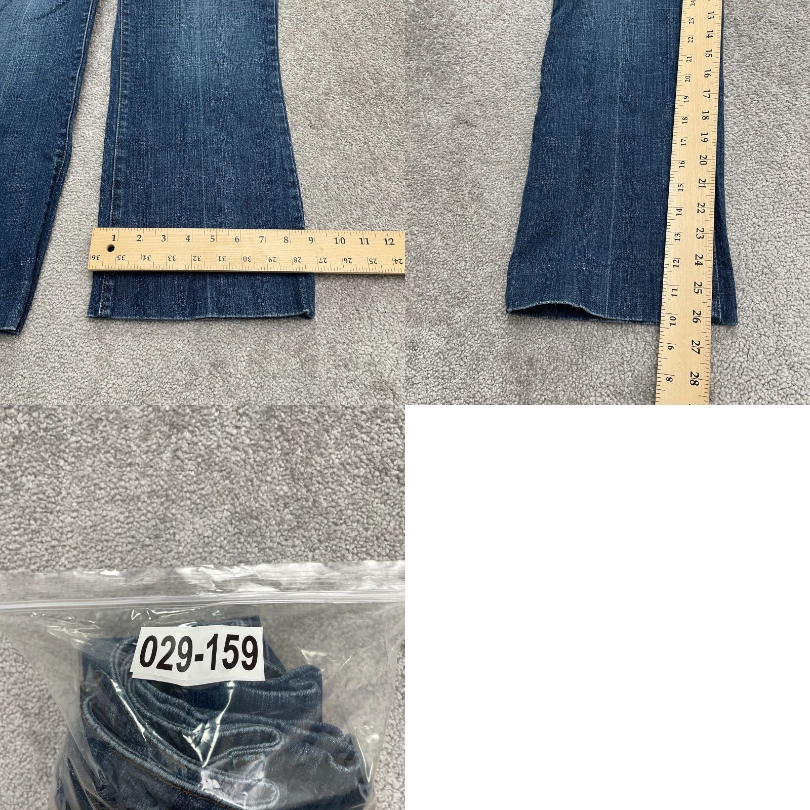 Vintage Chico's Jeans Blue Denim Straight 34x26 Womens Regular 12 High Rise 5-Pocket Cotton Blend Casual Vintage No N/A Size 34" / US 12 / IT 48 - 9 Thumbnail