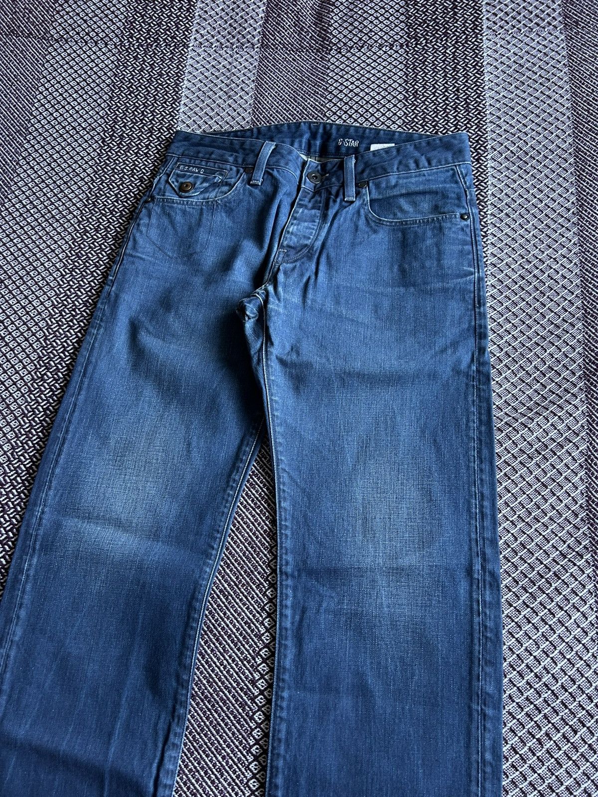 G-Star × Jean G-star Raw Denim Jeans Washed Mens Size 30x30 Size US 30 / EU 46 - 8 Thumbnail