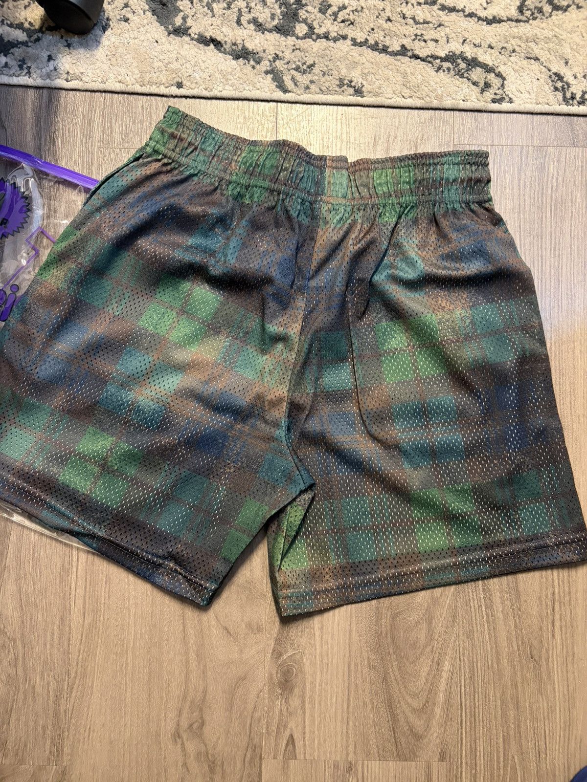 Eric Emanuel Eric Emanuel Green Plaid Shorts Size US 32 / EU 48 - 3 Thumbnail