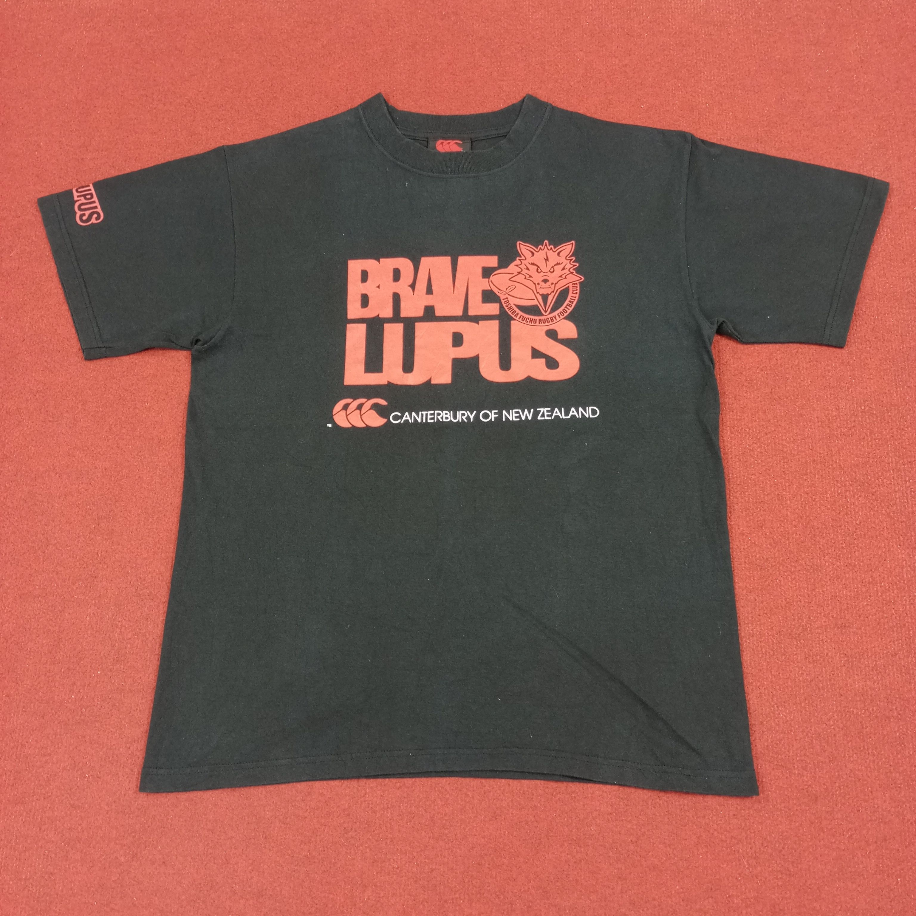 Canterbury of New Zealand × Vintage Canterbury Toshiba Brave Lupus Rugby Football Club Tees Size US M / EU 48-50 / 2 - 1 Thumbnail