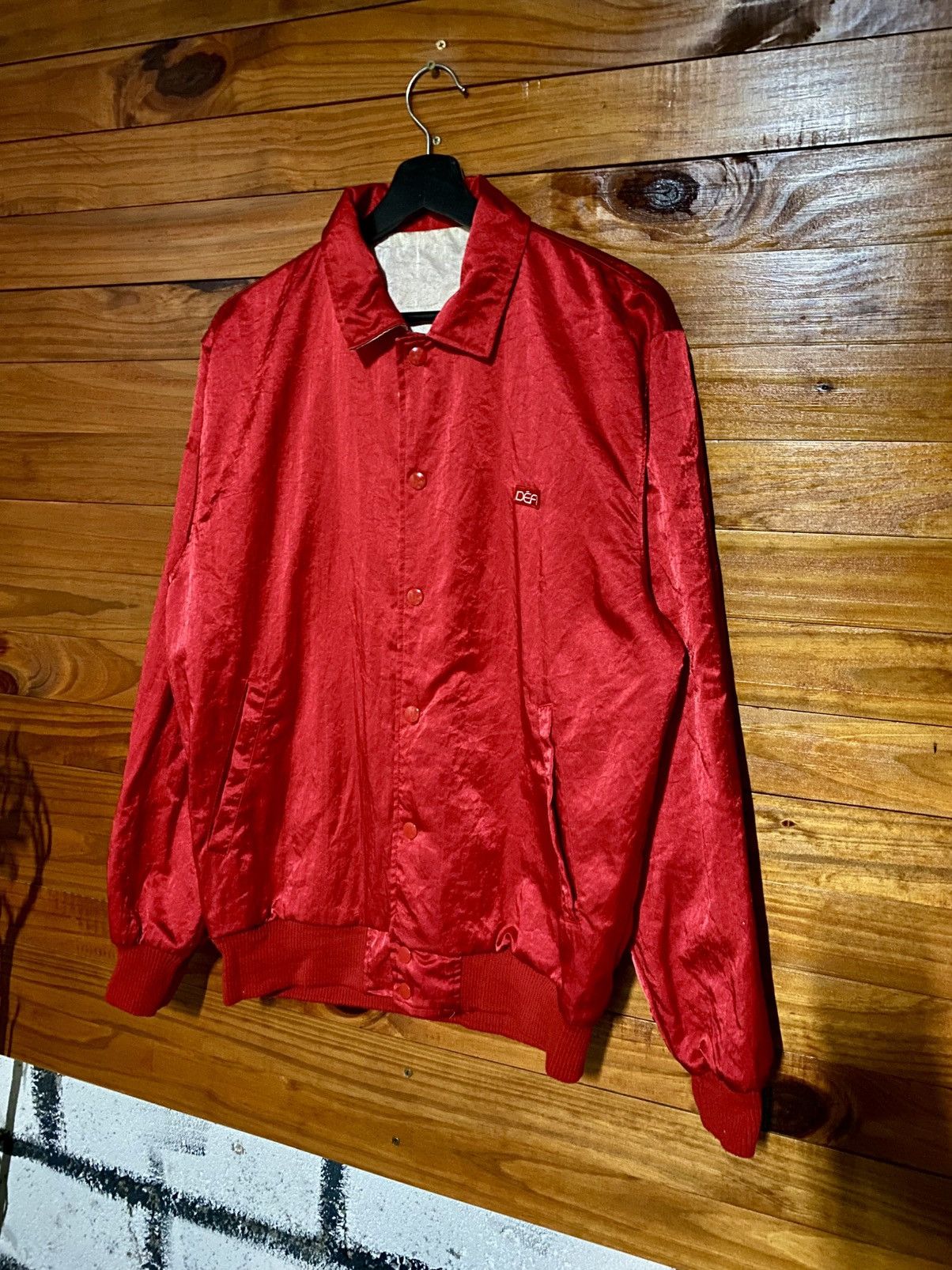 Vintage Vintage Japan Racing Association Horseman Reversible Satin Size US M / EU 48-50 / 2 - 15 Thumbnail