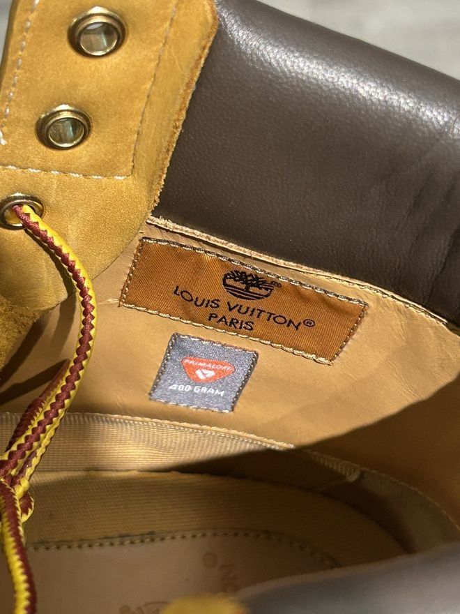 Louis Vuitton × Timberland Ankle Boots Size US 9.5 / EU 42-43 - 17 Thumbnail