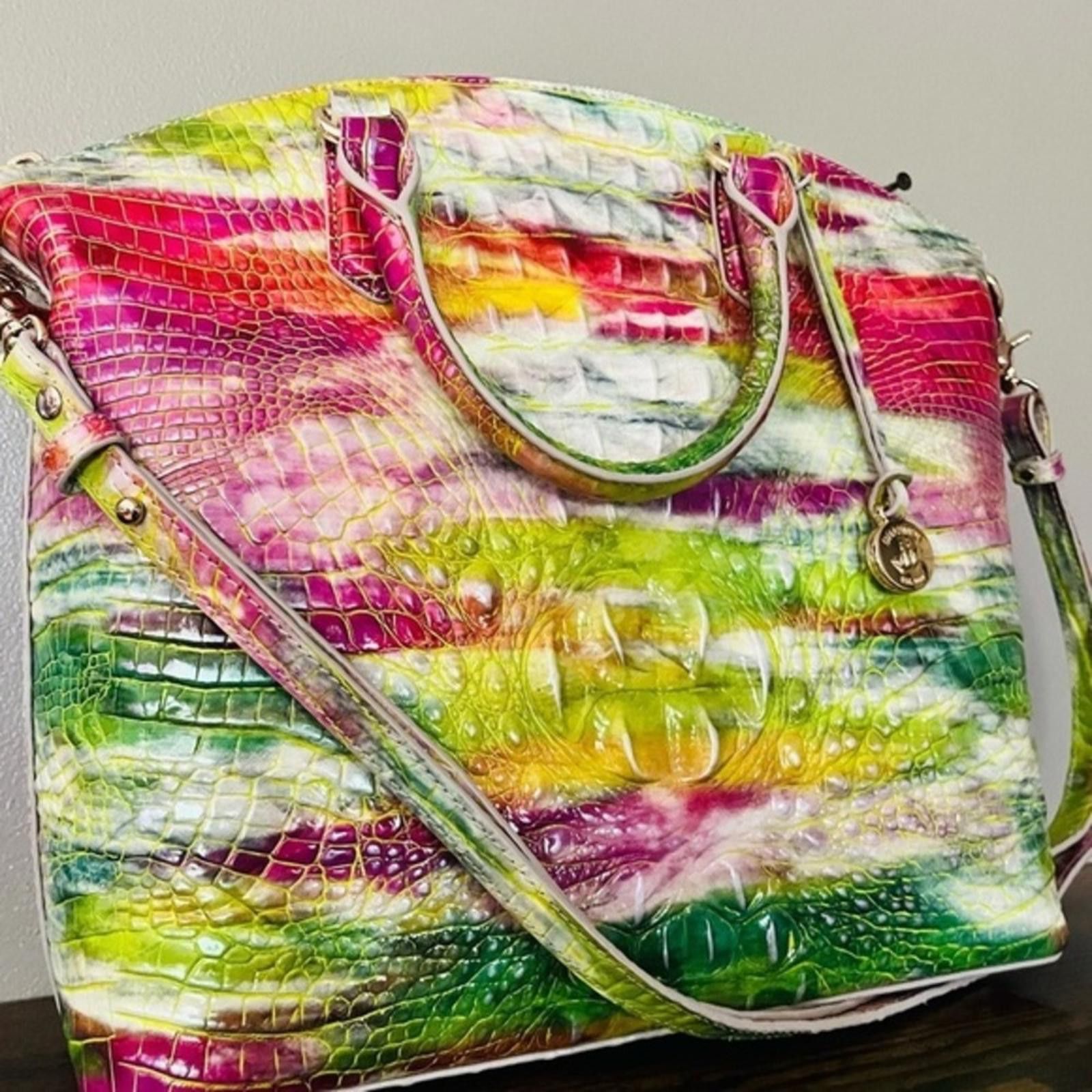 BRAHMIN Brahmin Duxbury Satchel Bag In Delight Melbourne NWT Size ONE SIZE - 1 Thumbnail