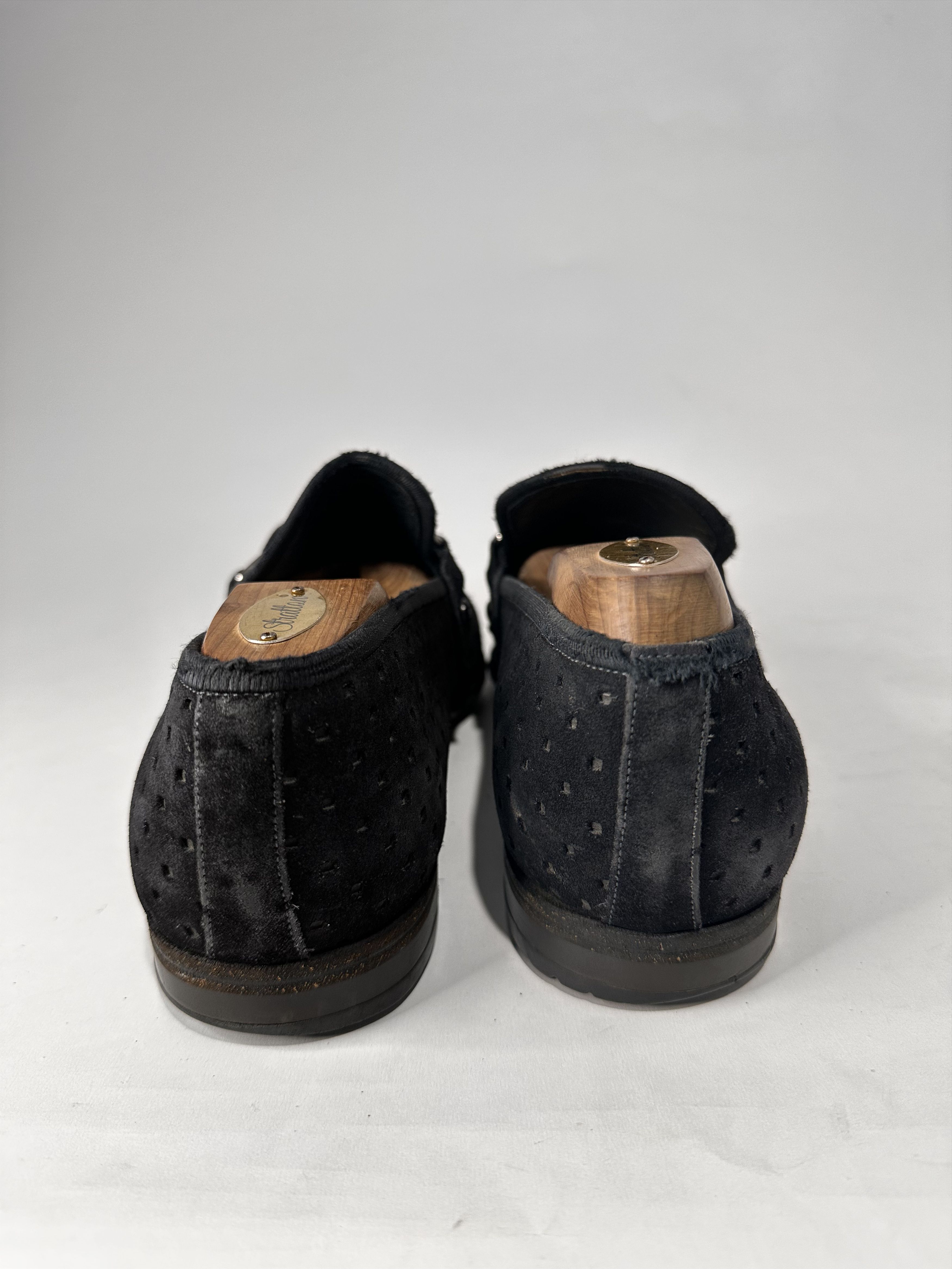 Louis Vuitton Louis Vuitton Montaigne Black Velvet Logo Loafer Size 8.5Uk. Size US 8.5 / EU 41-42 - 4 Thumbnail