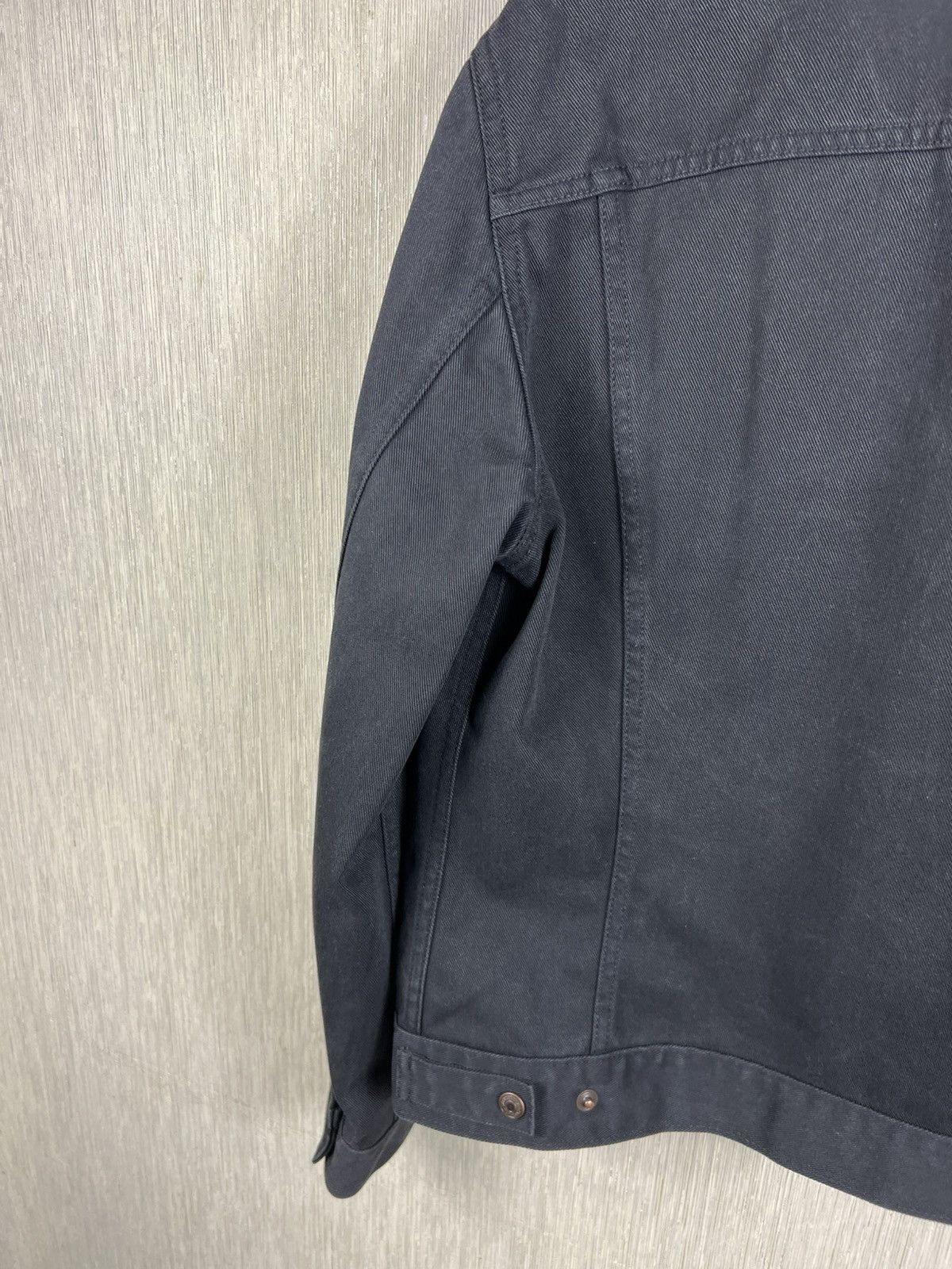 Levi's Vintage 90s Levi’s Sta-Prest denim trucker jacket levis logo Size XL / US 12-14 / IT 48-50 - 23 Thumbnail