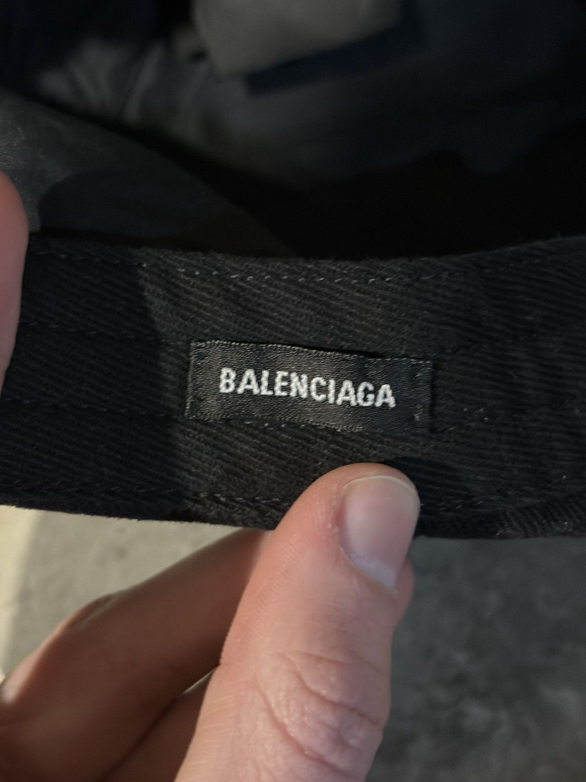 Balenciaga balenciaga logotype hat Size ONE SIZE - 2 Thumbnail