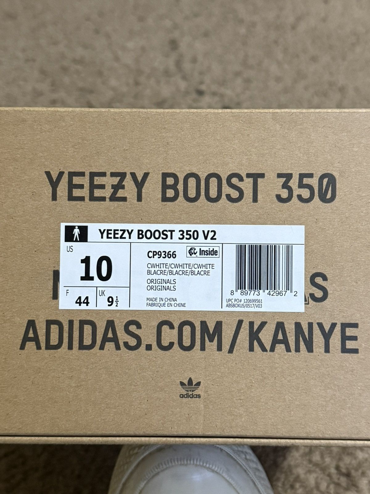 Yeezy Adidas Yeezy Boost 350 V2 “Cream” Size US 10 / EU 43 - 12 Thumbnail