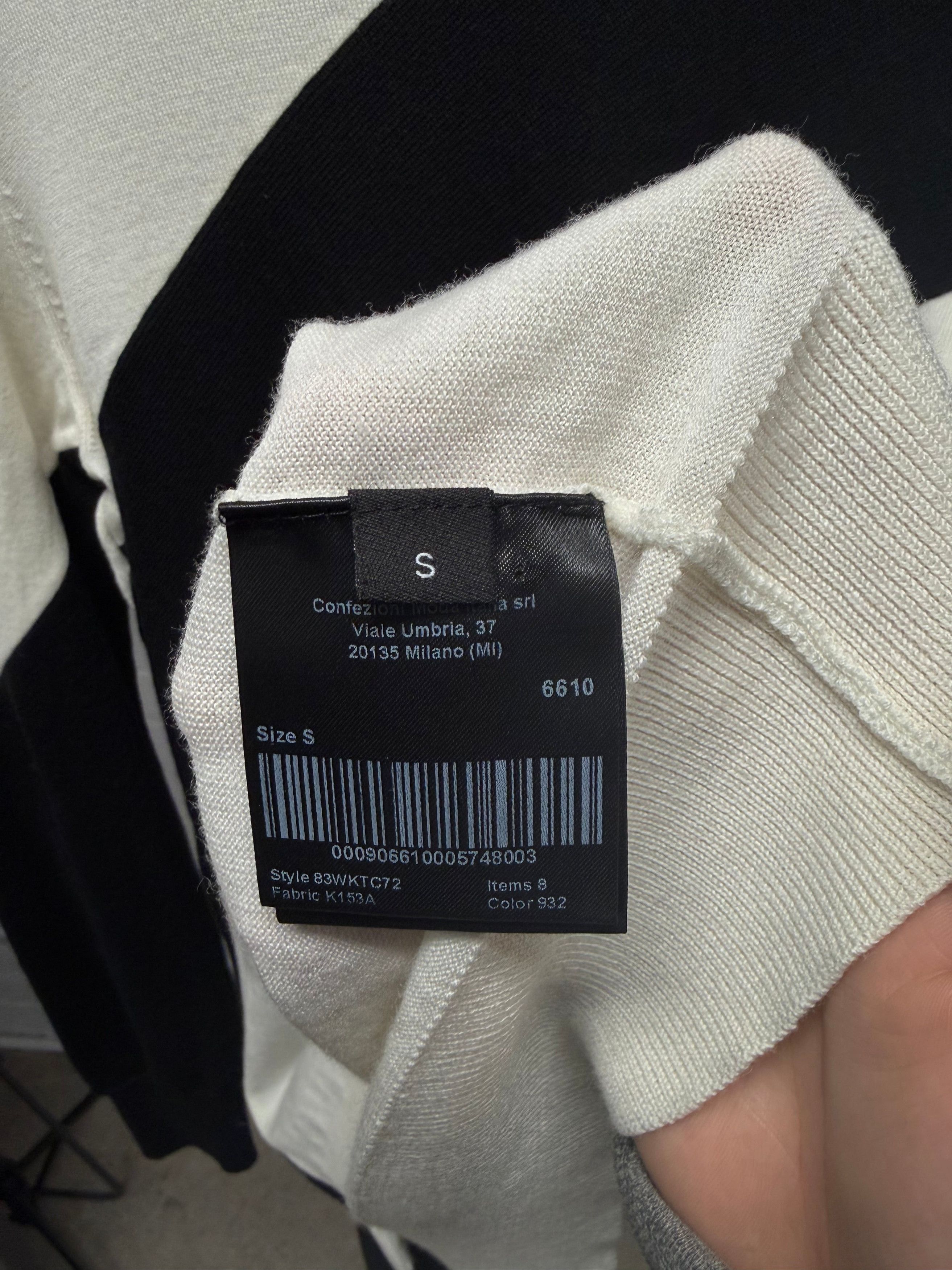 Calvin Klein CK205W39NYC by Raf Simons Striped Wool Sweater Size US S / EU 44-46 / 1 - 5 Thumbnail