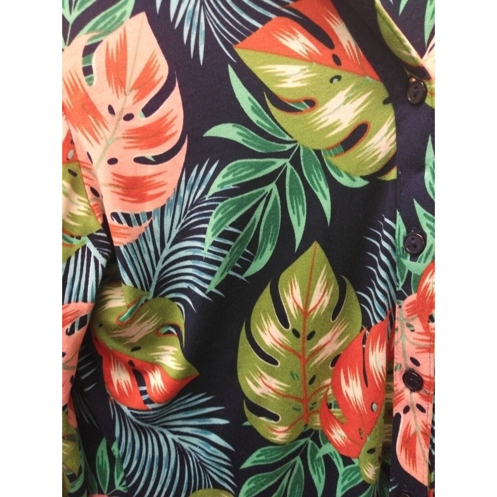 Other Dna Couture Blouse Size L Woman's Hawaiian Soft Size L / US 10 / IT 46 - 2 Thumbnail