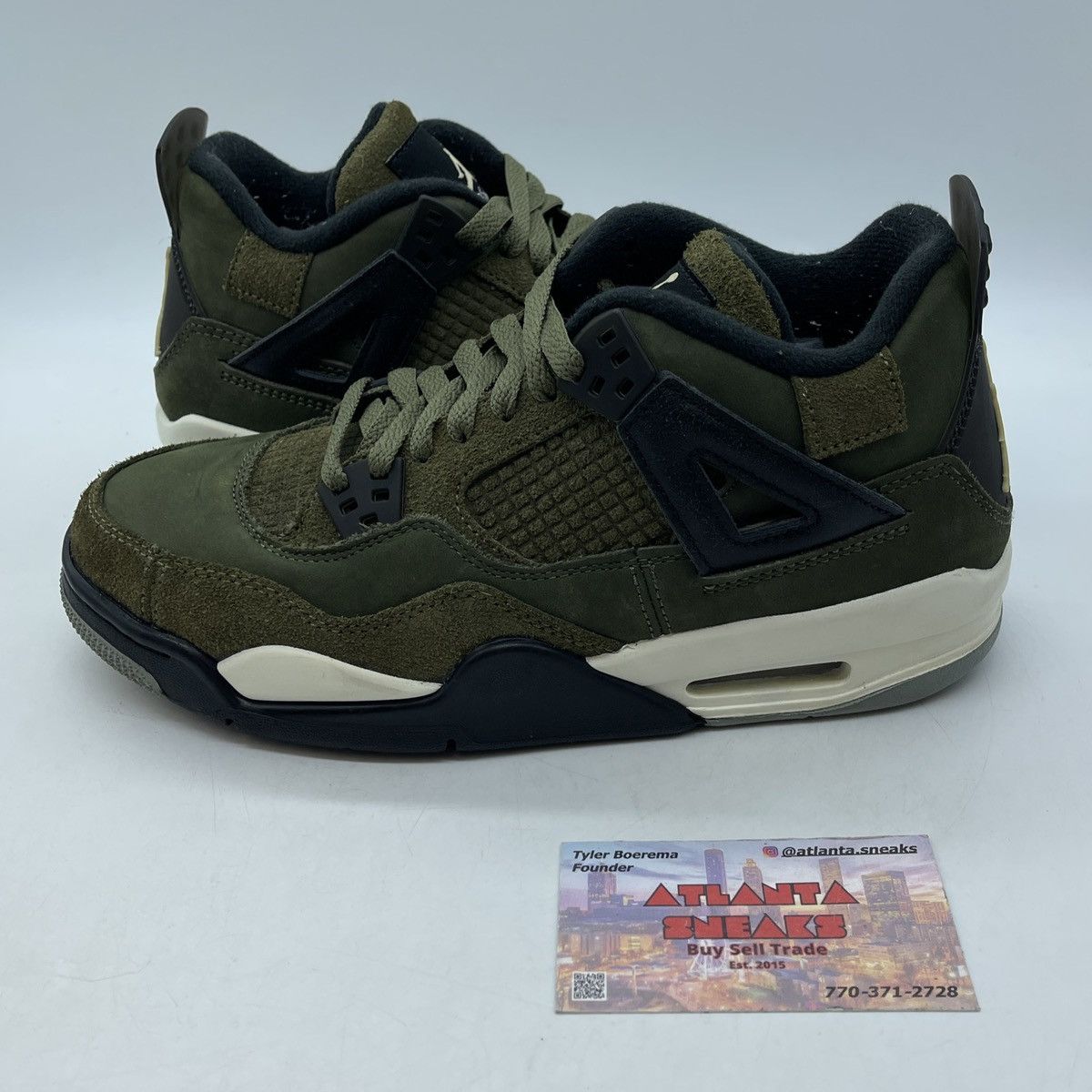 Jordan Brand Air Jordan 4 olive Size US 7 / EU 40 - 1 Thumbnail
