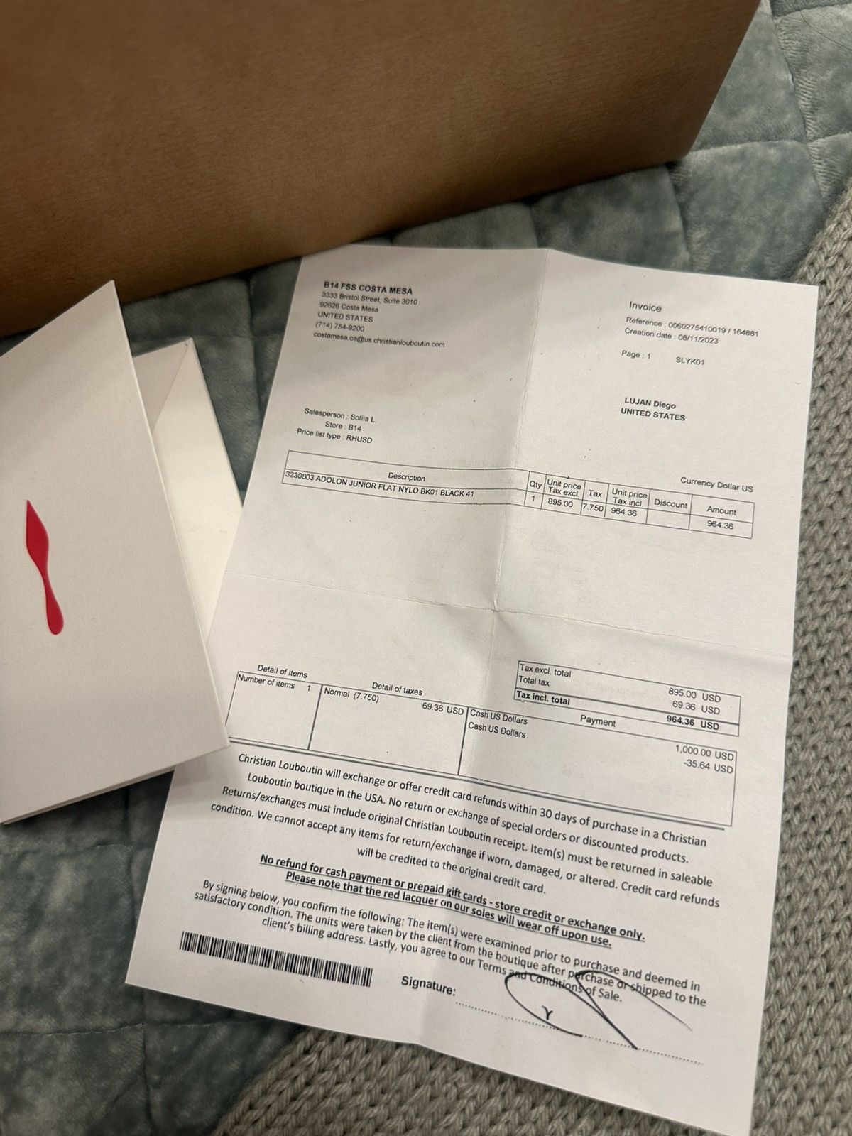 Christian Louboutin Red Bottom Sneakers Size US 8 / EU 41 - 9 Thumbnail