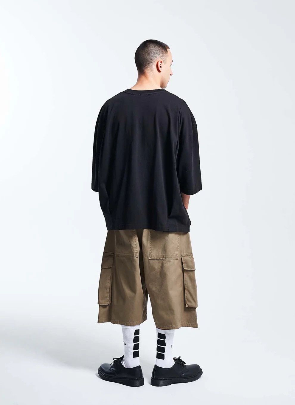 Japanese Brand WILLY CHAVARRIA CARGO SHORTS Size US 34 / EU 50 - 2 Thumbnail