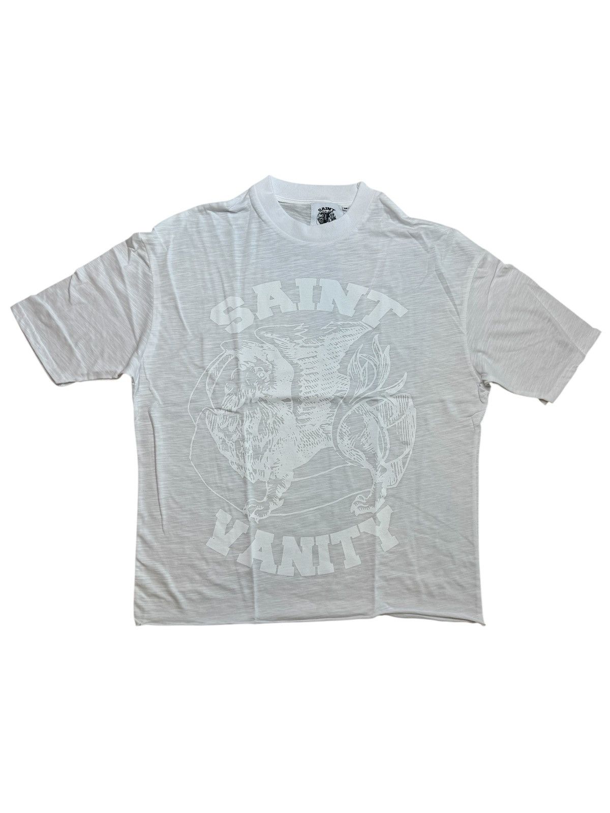 Saint Vanity Saint vanity griffin white out t shirt SIZE MEDIUM Size US M / EU 48-50 / 2 - 1 Thumbnail