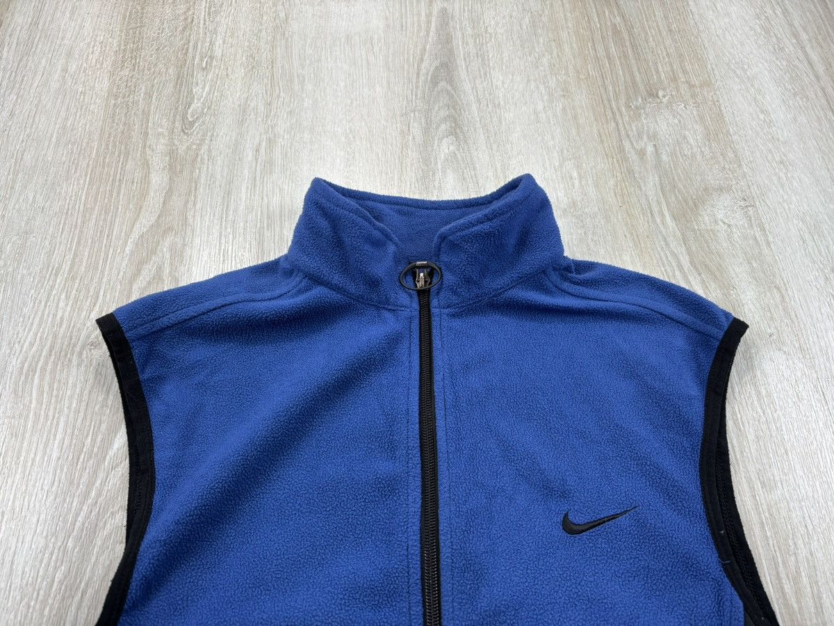 Nike × Vintage Mens vintage fleece vest Nike Size S Size US S / EU 44-46 / 1 - 4 Thumbnail