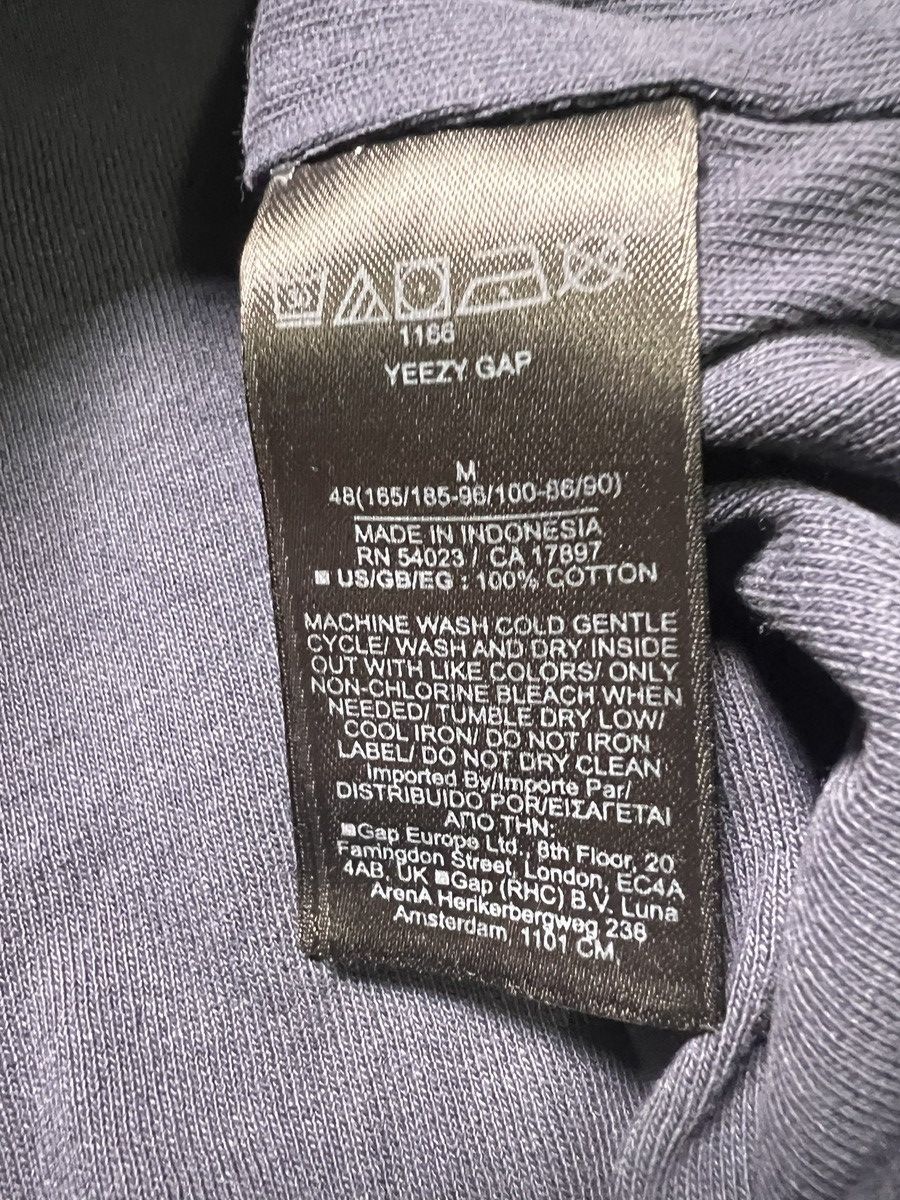 Yeezy Yeezy Gap Oversized Hoodie Navy Size US M / EU 48-50 / 2 - 4 Thumbnail