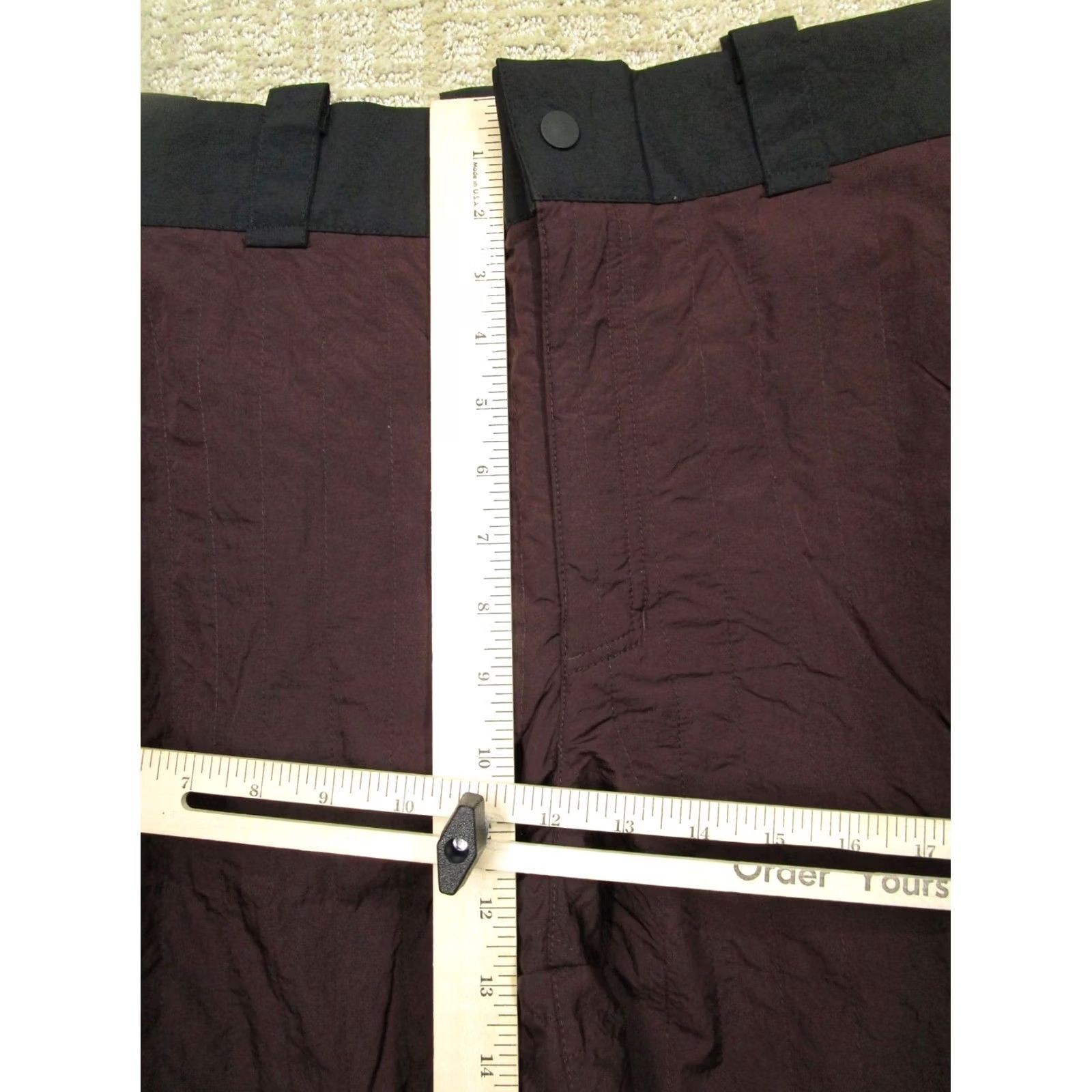Jordan Brand Jordan Pants Women XL Black Colorblock Cargo Performance Running Street Style 90s Athleisure Logo Shoes? Size 40" / US 18 - 6 Thumbnail