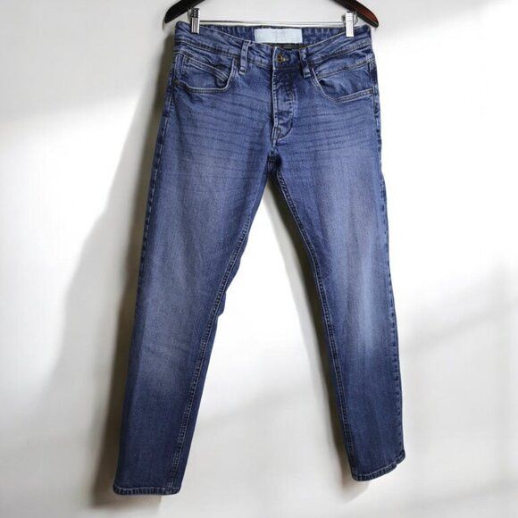 Parasuco Parasuco Classic Slim Straight Wash Men's Jeans Size W30 29L Size US 30 / EU 46 - 1 Thumbnail