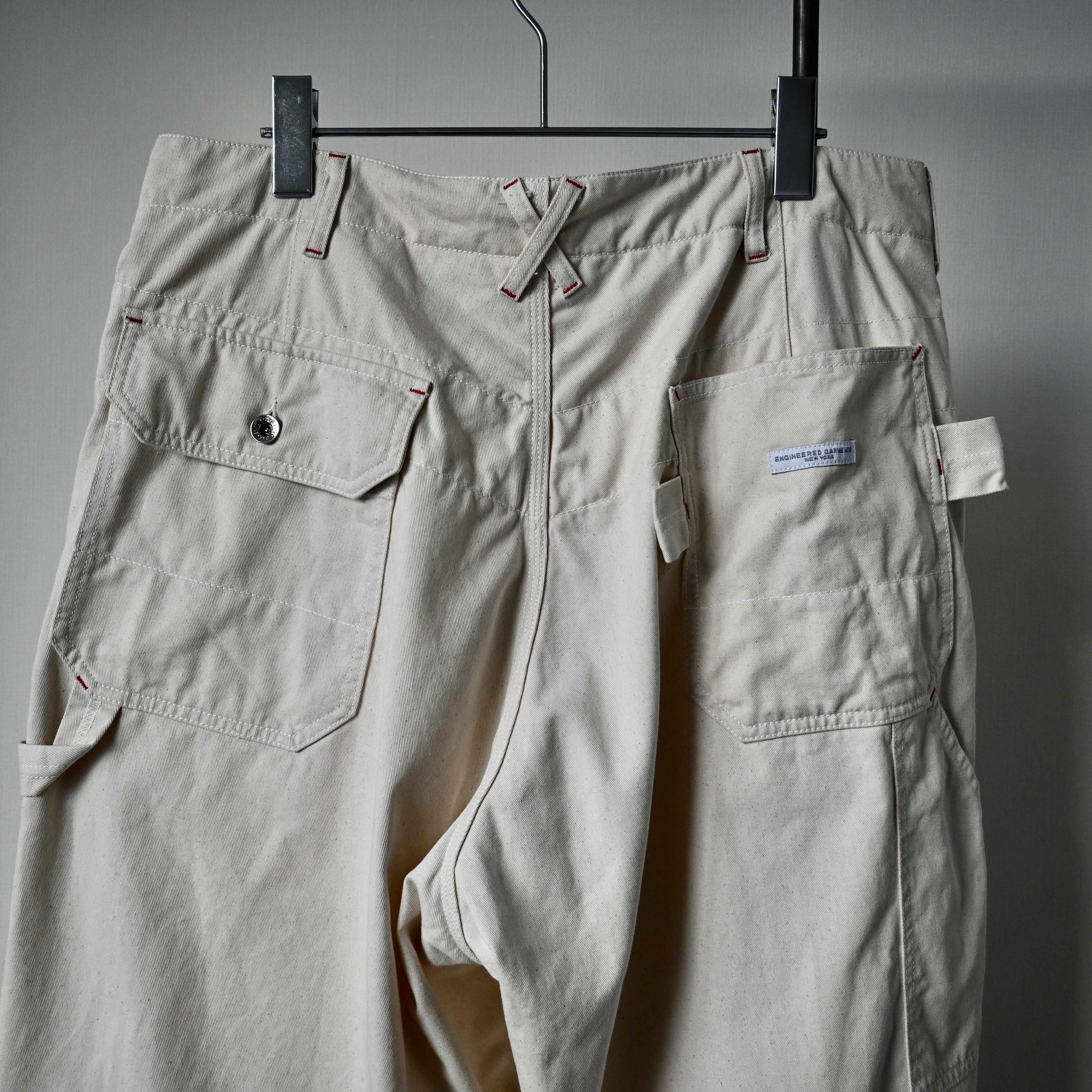 Engineered Garments Engineered Garments "Painter Pant" twill, natural white Size US 34 / EU 50 - 3 Thumbnail