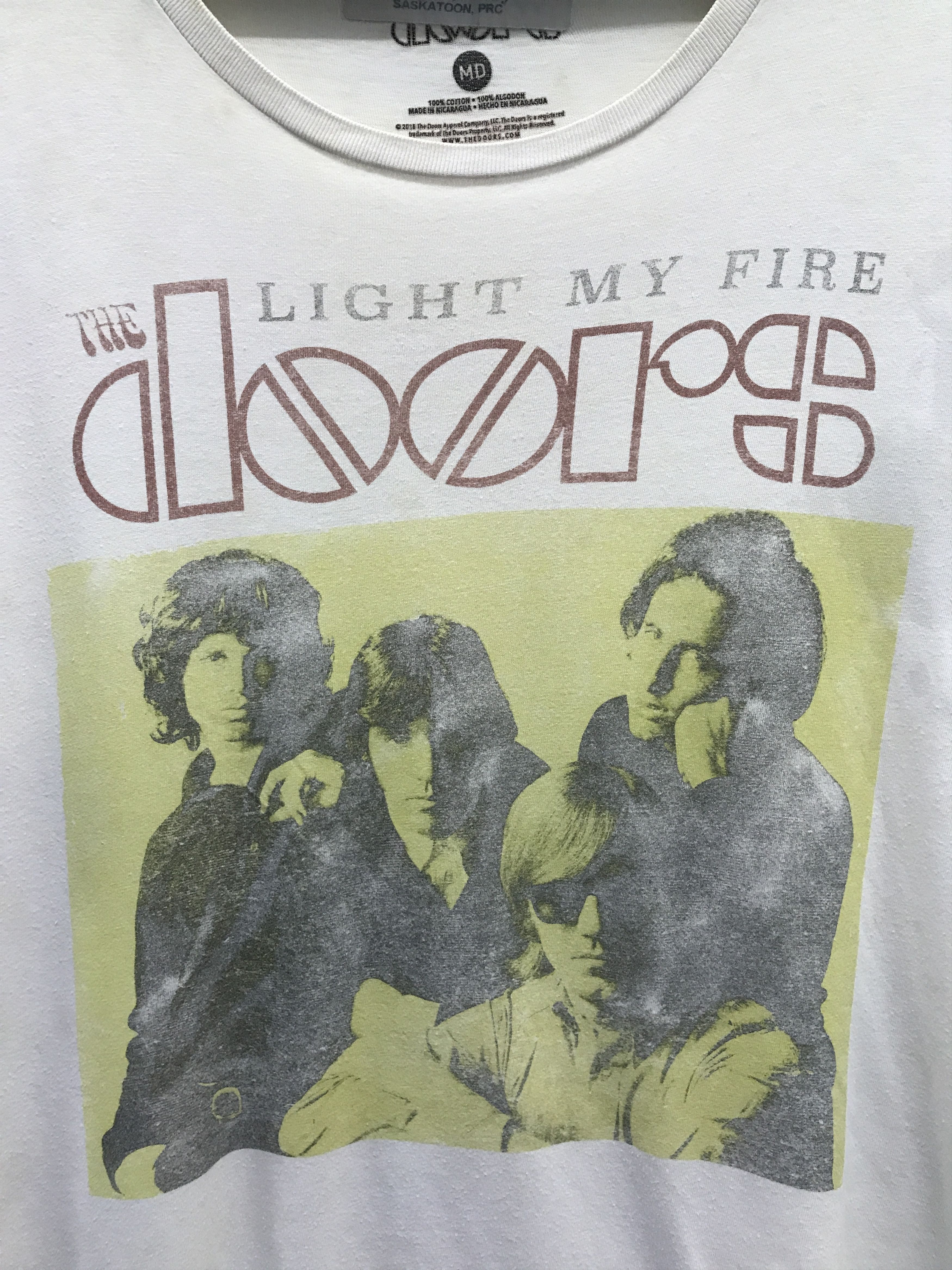 Band Tees The Door’s Light My Fire Shirt Size US M / EU 48-50 / 2 - 3 Thumbnail