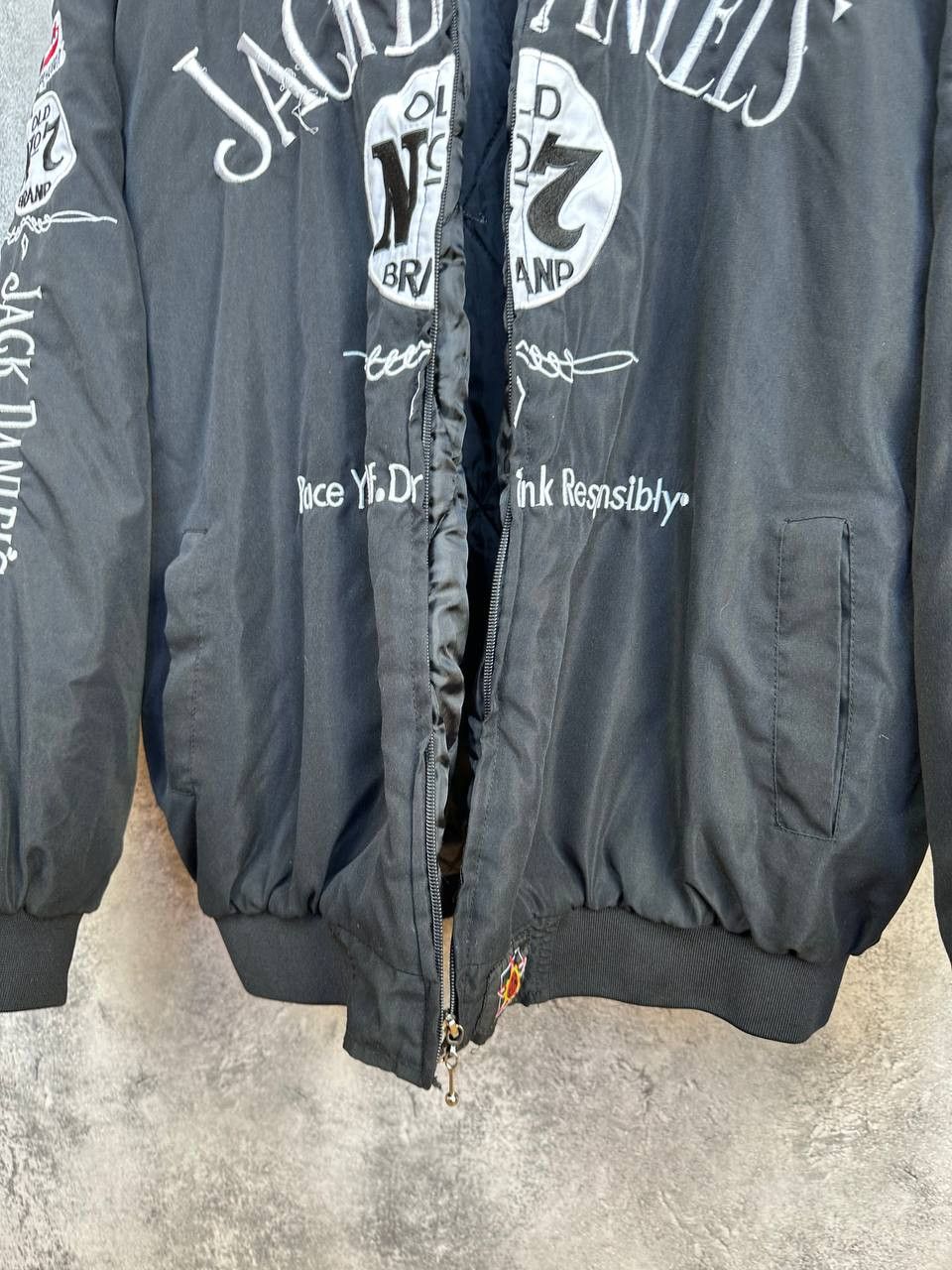 NASCAR JH Design Jack Daniels Nascar Racing Motorsport VTG Jacket Size US XXL / EU 58 / 5 - 7 Thumbnail