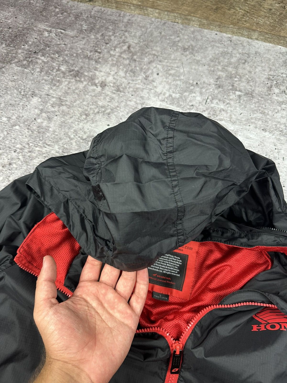 Honda Honda Licensed Big Logo Light Nylon Jacket Size US L / EU 52-54 / 3 - 9 Thumbnail