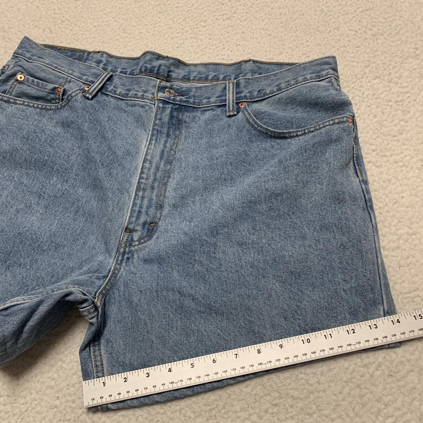Other Levi's 550 Men's Altered Blue Sz 42 Denim Shorts Size US 42 / EU 58 - 7 Thumbnail