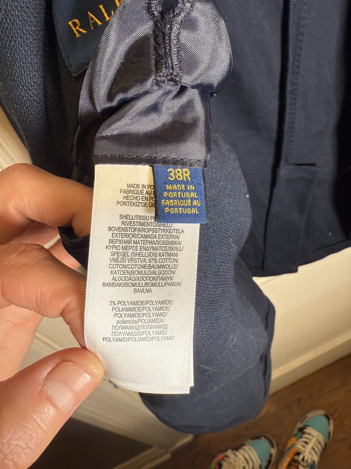 Polo Ralph Lauren Polo Ralph Lauren Navy Single Breasted Blazer Size 38R - 6 Thumbnail