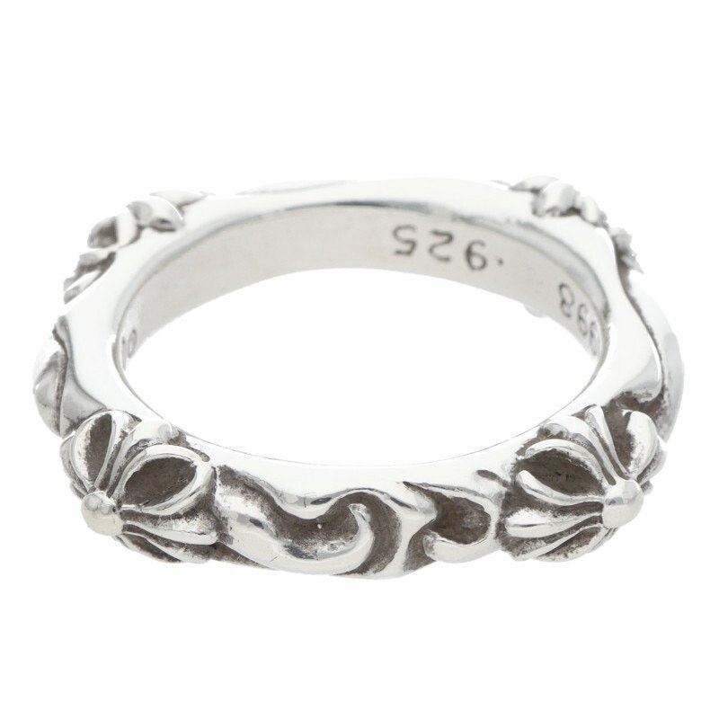 Chrome Hearts Chrome Hearts SBT Band Silver Ring Size ONE SIZE - 2 Thumbnail