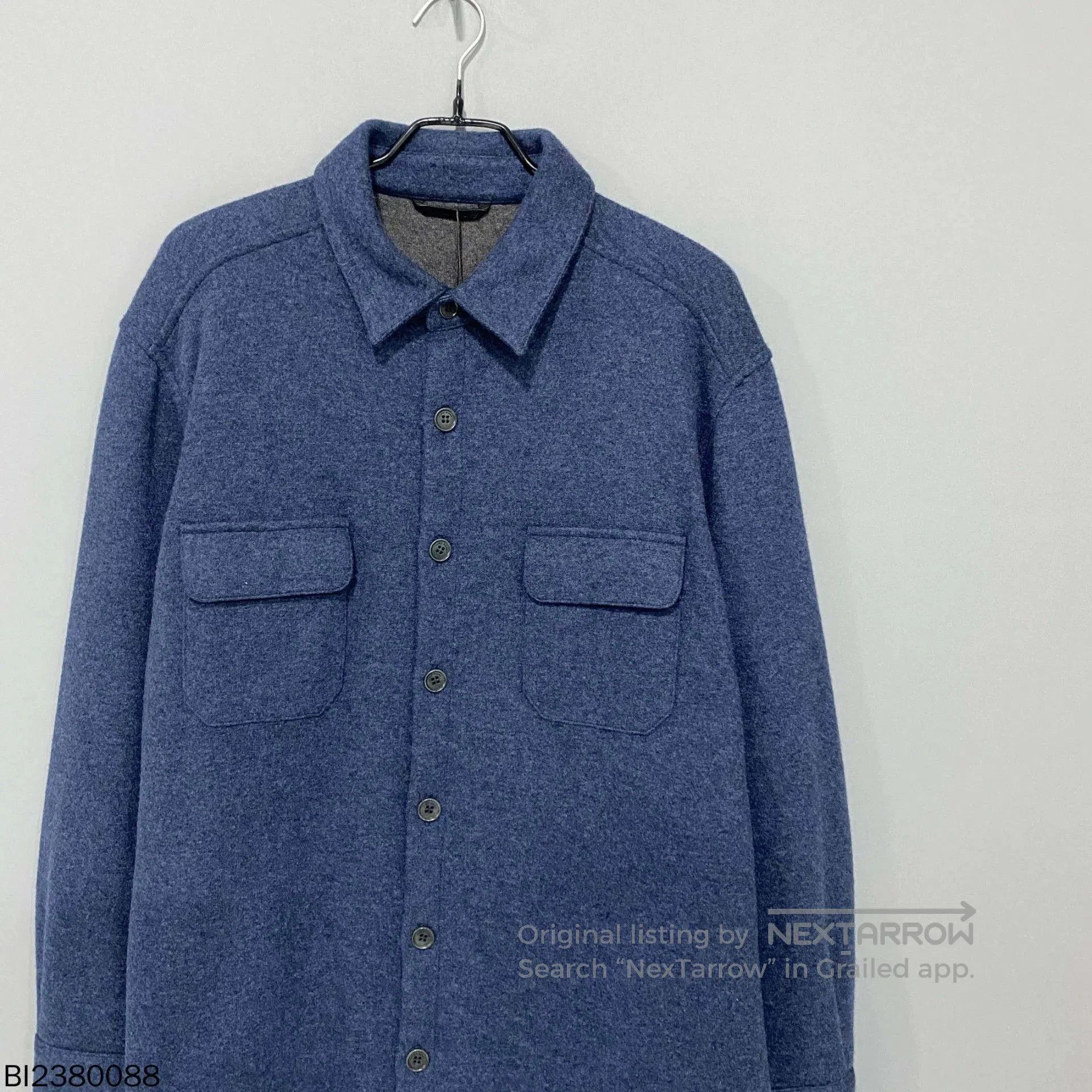 Loro Piana navy blue single-button jacket by Loro Piana. Size US XXL / EU 58 / 5 - 4 Thumbnail