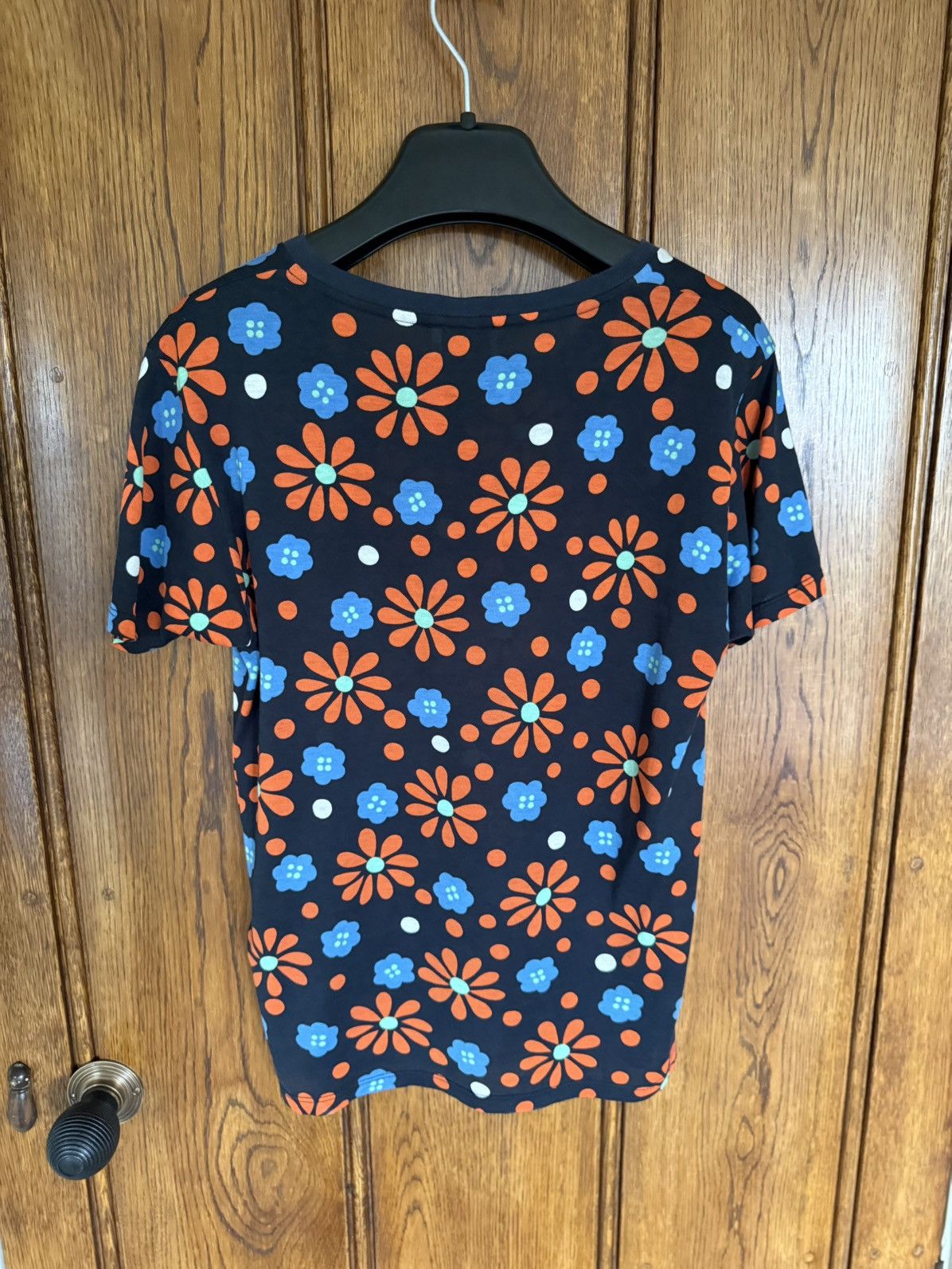 Saint Laurent Paris SS15 Saint Laurent floral T shirt Psych Rock S Hedi grail Size US S / EU 44-46 / 1 - 8 Thumbnail