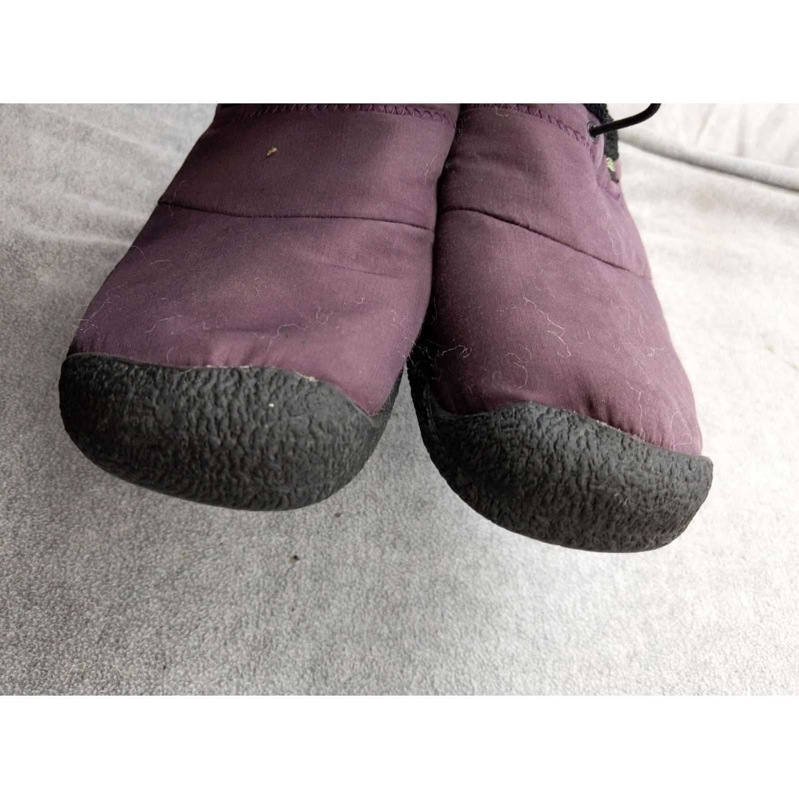 KEEN KEEN Womens Slipper 10.5 Purple Fleece Lined Slip-On Cozy House Shoes Indoor Outdoor Casual Winter Womens Size L / US 10 / IT 46 - 3 Thumbnail