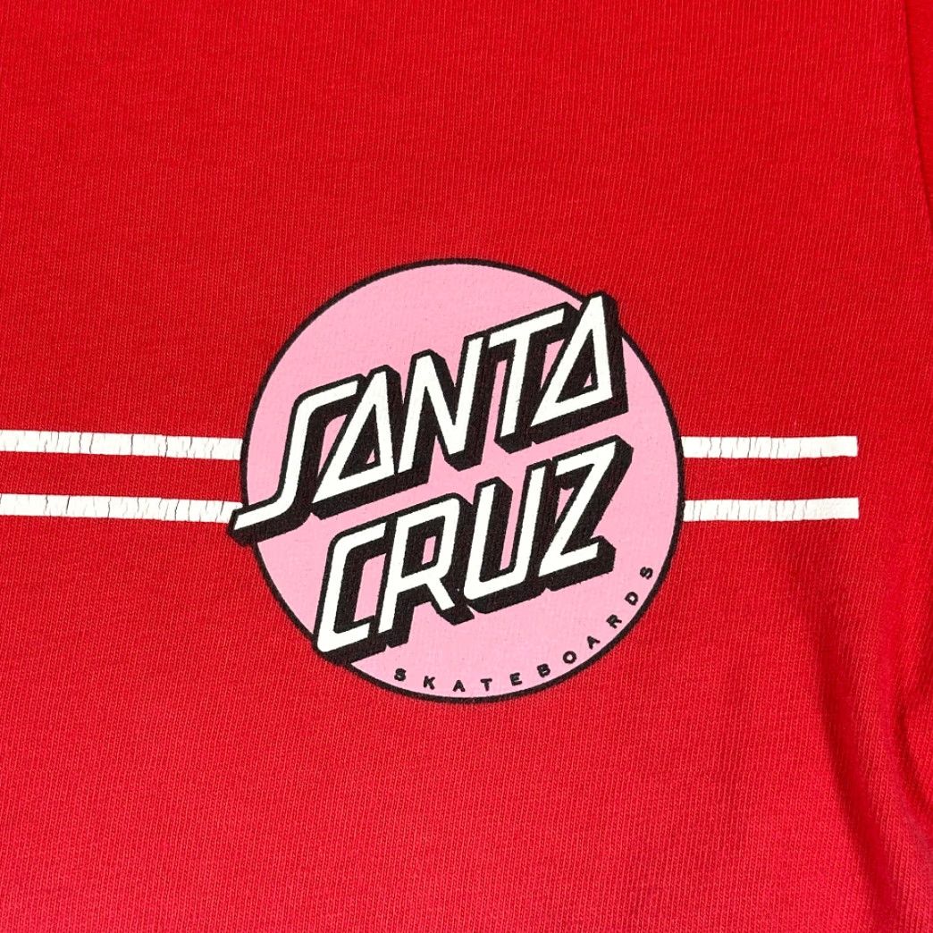 Vintage Santa Cruz Shirt Adult SMALL Red Two Tone Skateboards Logo Skater Size US S / EU 44-46 / 1 - 3 Thumbnail
