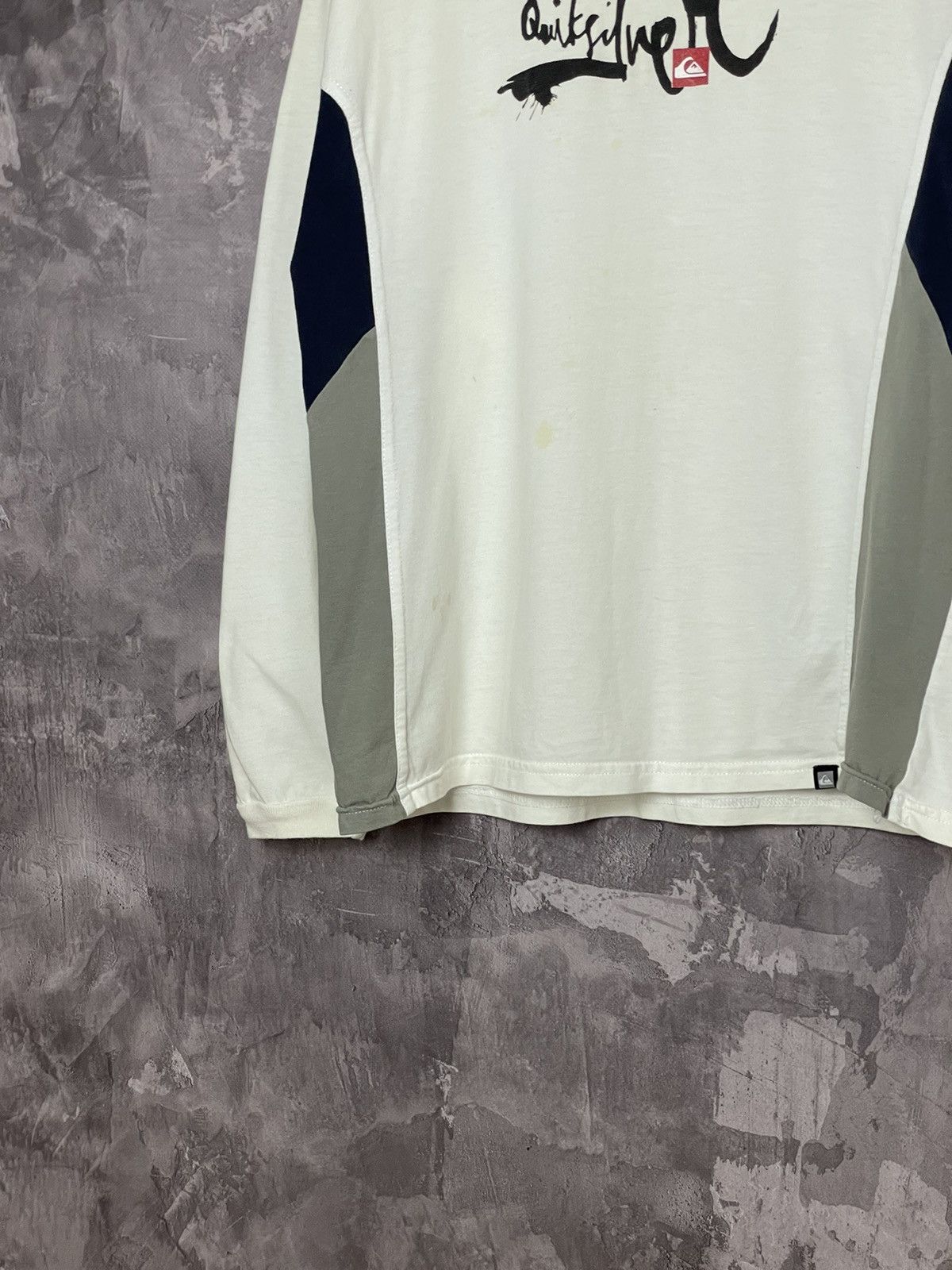 Affliction × Quiksilver × Vintage Vintage Quiksilver Thermal Embroidered Logo Long Sleeve Size US S / EU 44-46 / 1 - 5 Thumbnail
