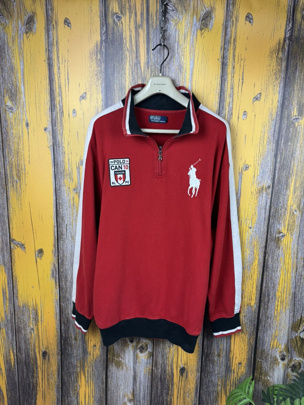 Polo Ralph Lauren POLO RALPH LAUREN CANADA 🇨🇦 RERE VINTAGE BIG LOGO SIZE XXXL Size US XXL / EU 58 / 5 - 11 Thumbnail