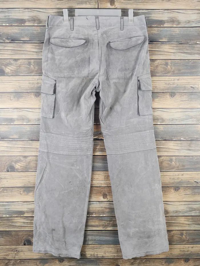 Tete Homme DL Tete Homme Gray Multipocket Cargo Pants #46-080 Size US 34 / EU 50 - 15 Thumbnail