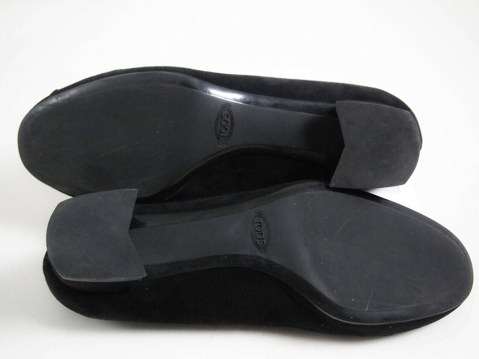 Tod's Tod's Fringe Pumps Black Suede Patent Leather US 6 EU 36 Size US 6 / IT 36 - 8 Thumbnail