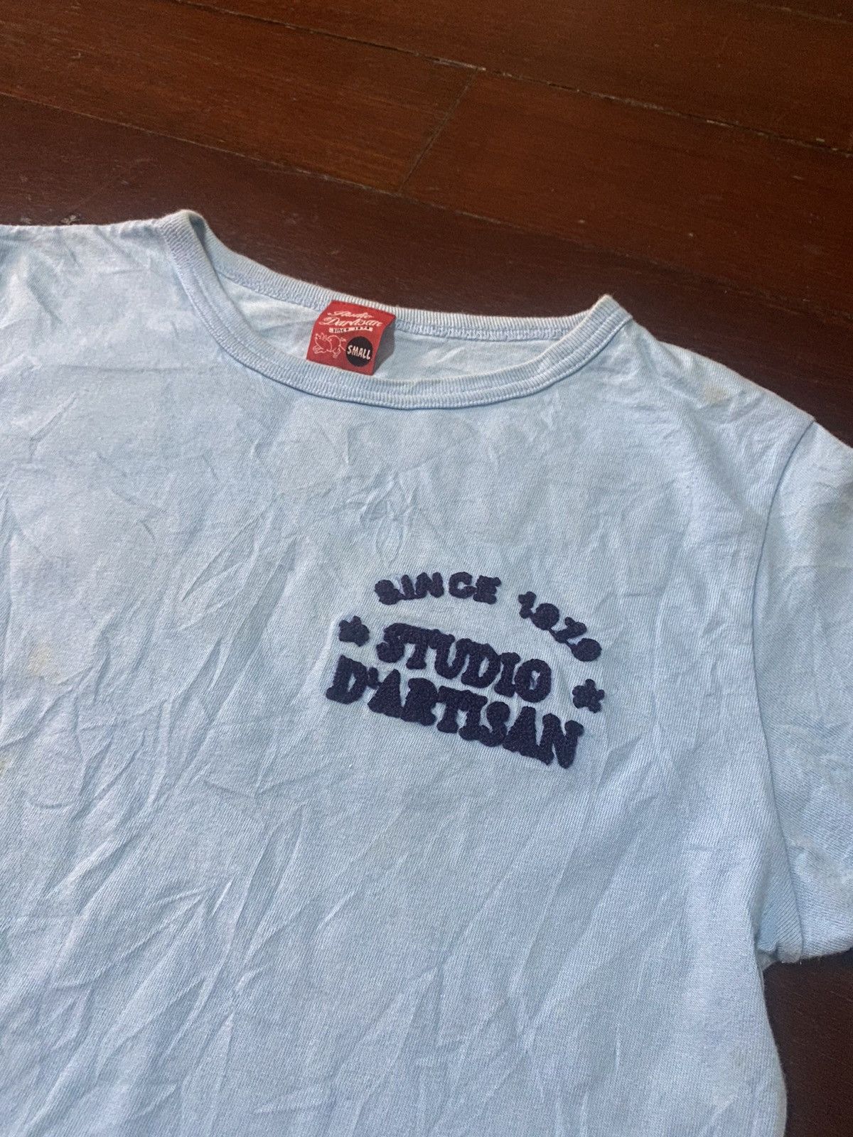 Studio D'Artisan Rare STUDIO D'ARTISAN embroidery logo Tee Shirt Size US S / EU 44-46 / 1 - 6 Thumbnail