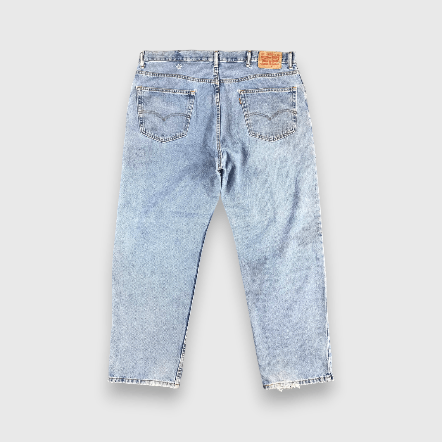 Levi's Vintage Blue Wash Levis 550 Jeans-J1719 Size US 42 / EU 58 - 2 Thumbnail