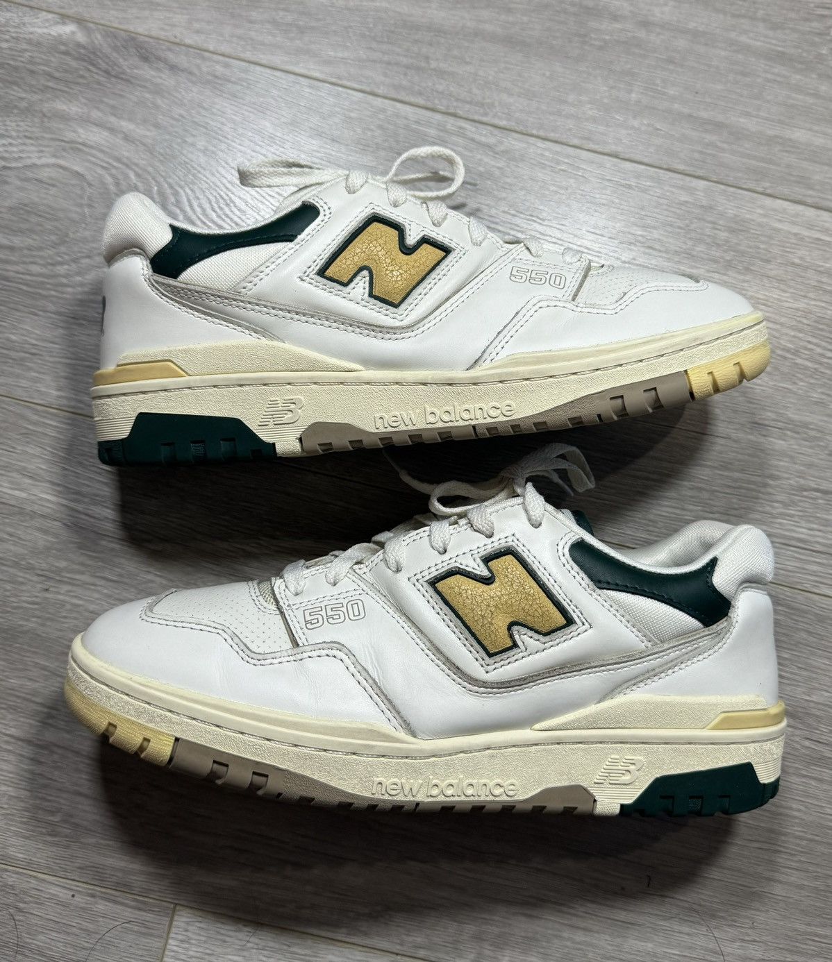 Aime Leon Dore × New Balance New Balance 550 x Aime Leon Dore Natural Green Size US 9.5 / EU 42-43 - 4 Thumbnail