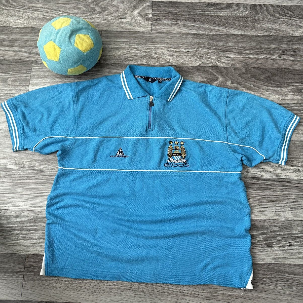 Le Coq Sportif Le Coq Sportif Vintage Manchester City 90s Jersey hype XL Size US XL / EU 56 / 4 - 1 Thumbnail